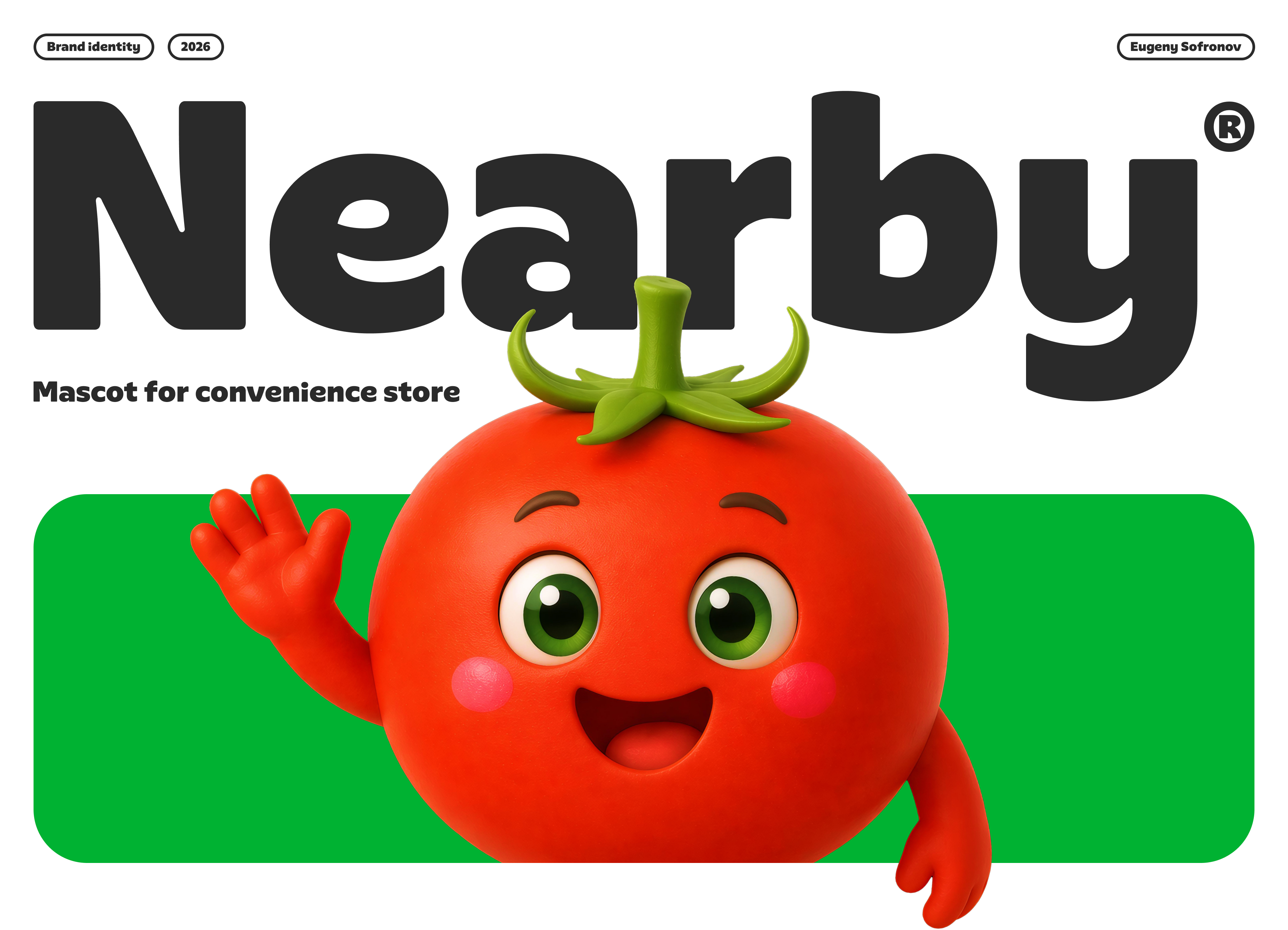NEARBY — mascot design and brand identity — Изображение №1 — Брендинг, Иллюстрация на Dprofile
