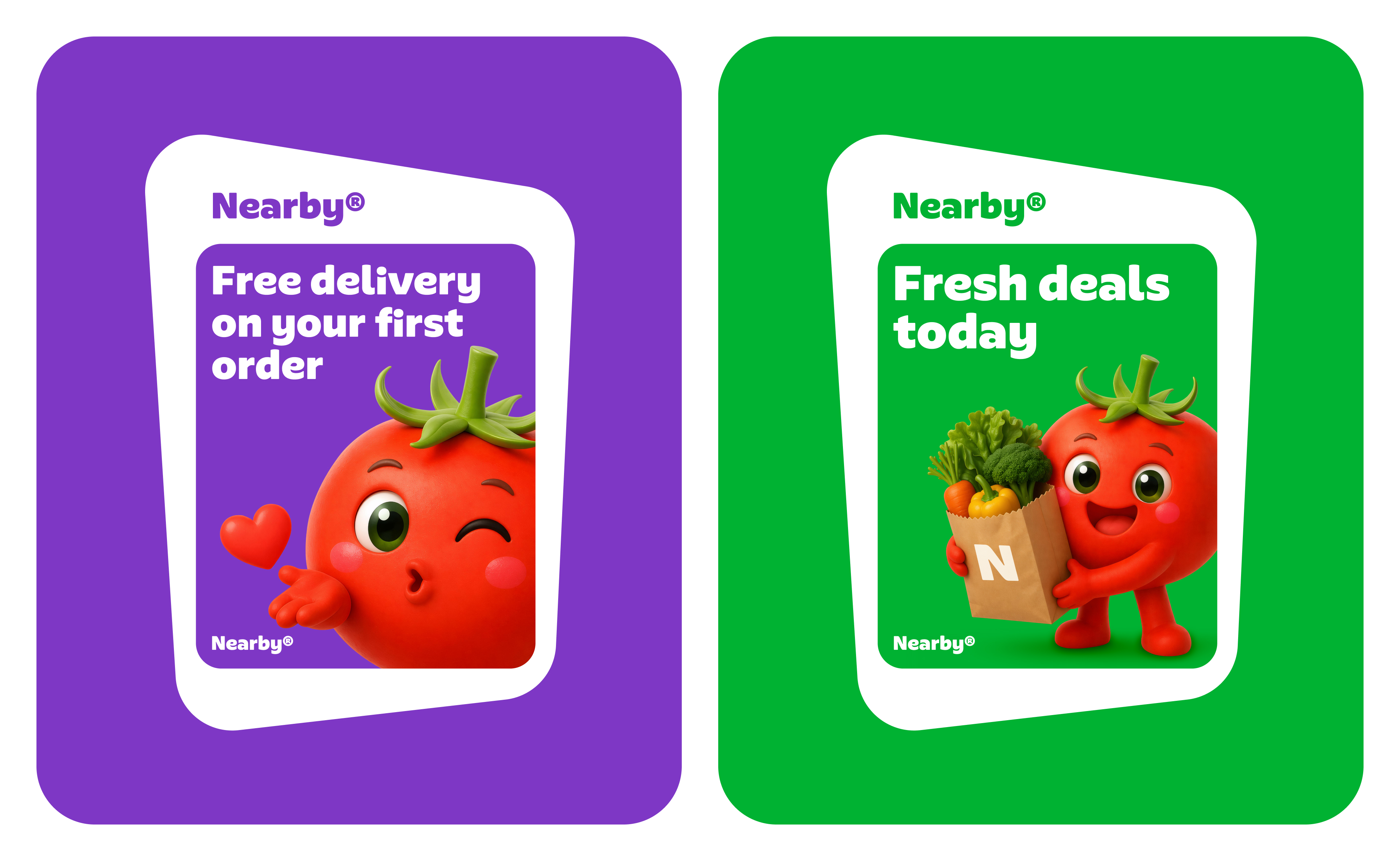 NEARBY — mascot design and brand identity — Изображение №14 — Брендинг, Иллюстрация на Dprofile
