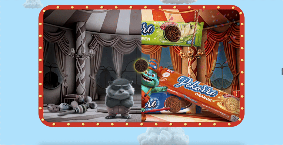 Pekarro — промо-лендинг для линейки печенья-сэндвичей — Изображение №7 — Интерфейсы, Анимация на Dprofile