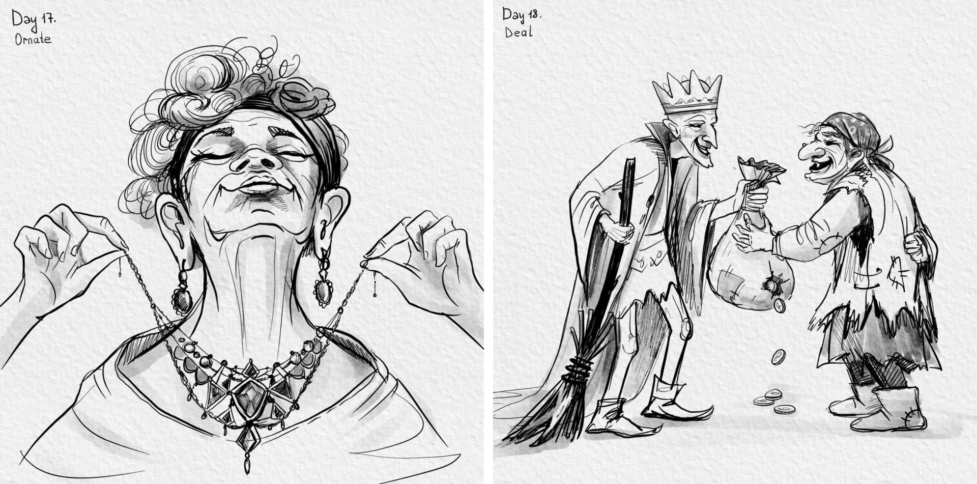 Inktober 2025 — Изображение №10 — Иллюстрация на Dprofile