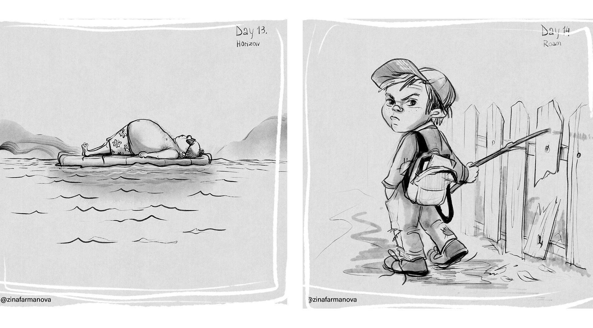 Инктобер2024 — Изображение №8 — Иллюстрация на Dprofile