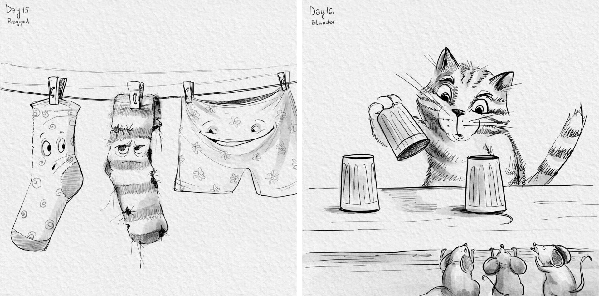 Inktober 2025 — Изображение №9 — Иллюстрация на Dprofile