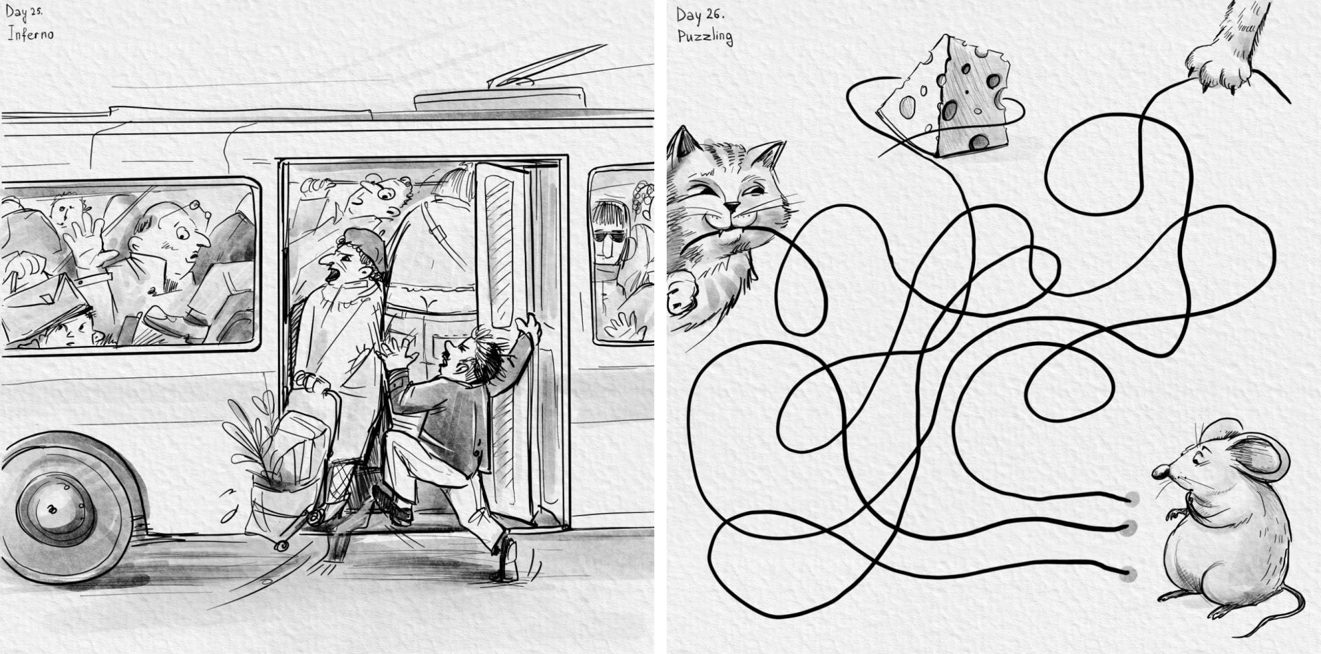 Inktober 2025 — Изображение №14 — Иллюстрация на Dprofile