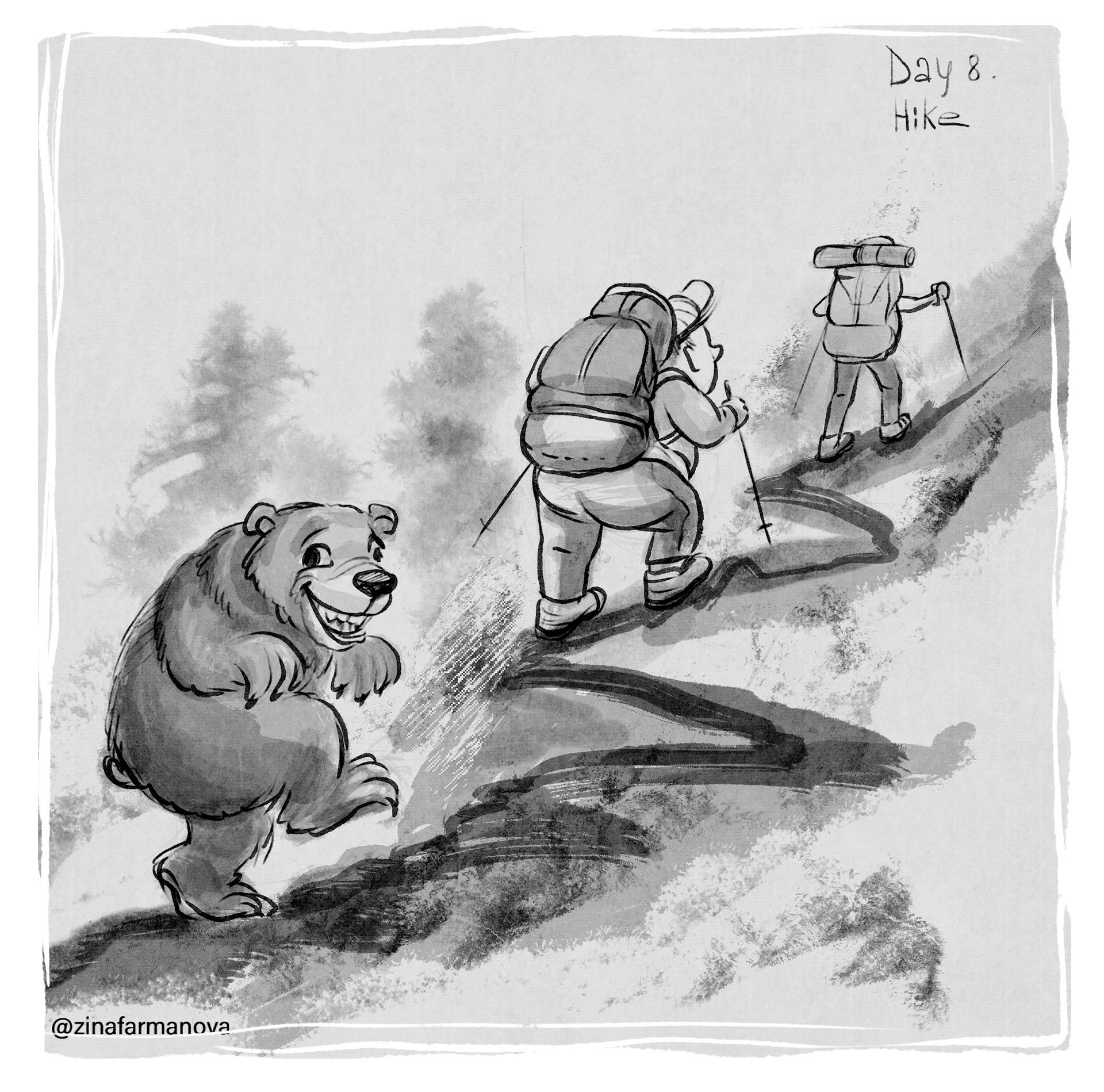 Инктобер2024 — Изображение №5 — Иллюстрация на Dprofile