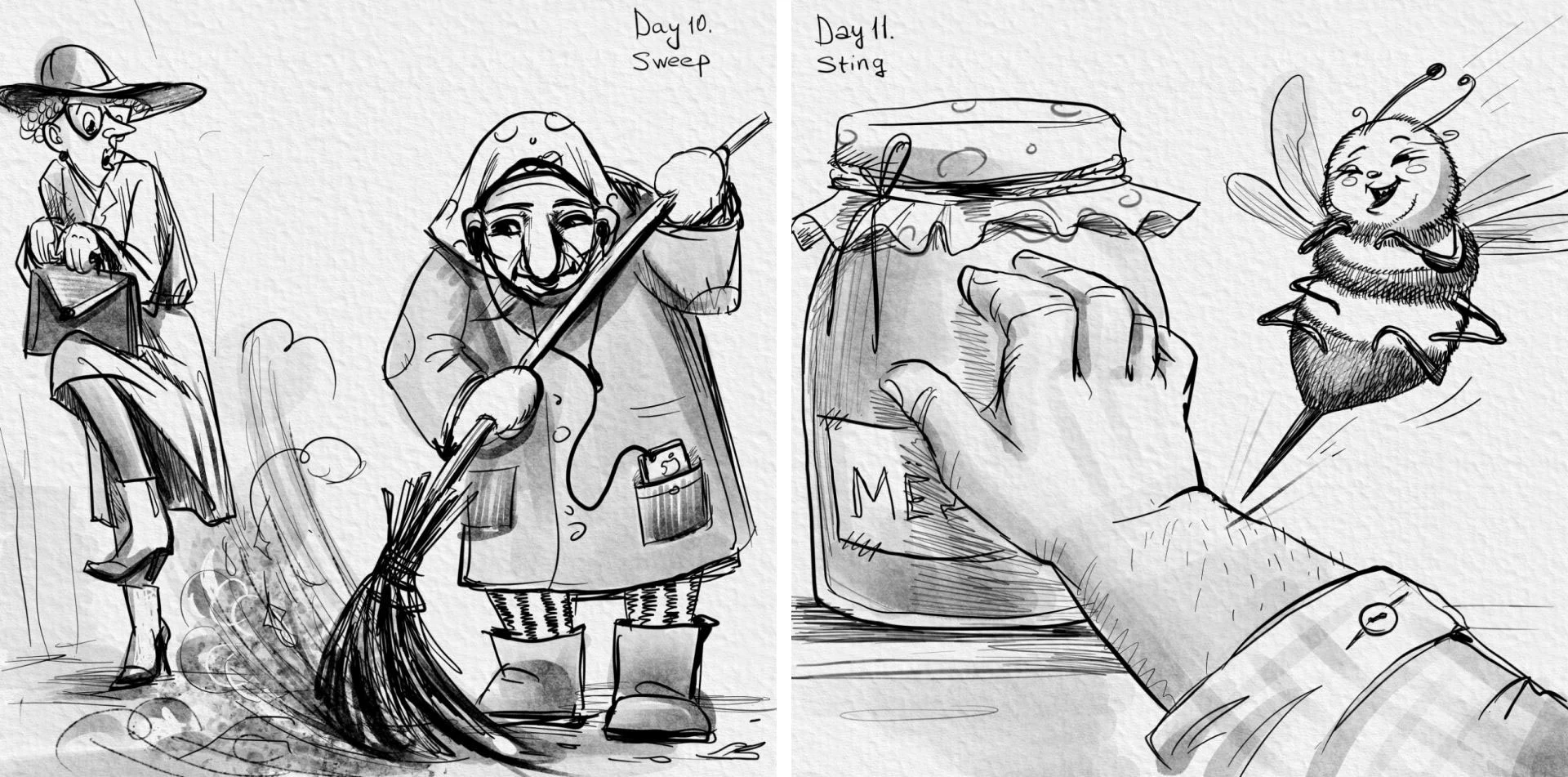 Inktober 2025 — Изображение №6 — Иллюстрация на Dprofile