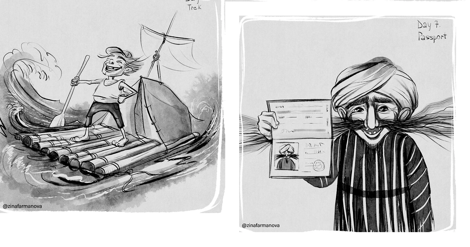 Инктобер2024 — Изображение №4 — Иллюстрация на Dprofile