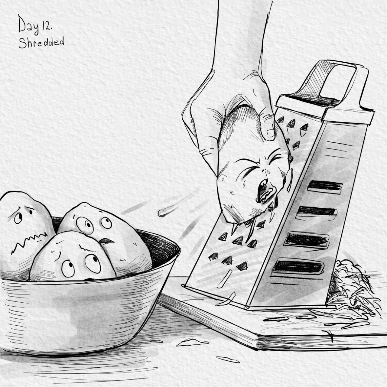 Inktober 2025 — Изображение №7 — Иллюстрация на Dprofile