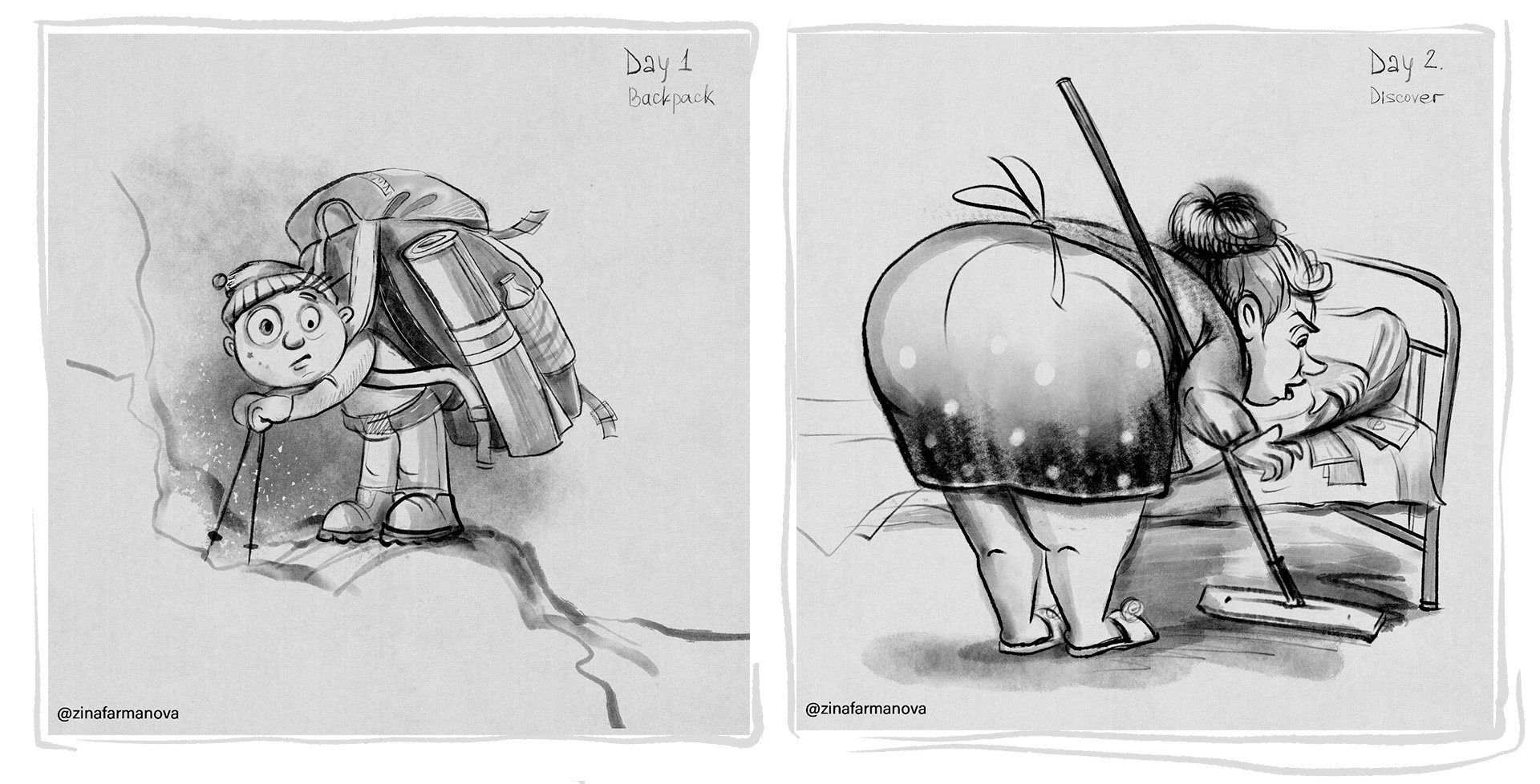 Инктобер2024 — Изображение №2 — Иллюстрация на Dprofile