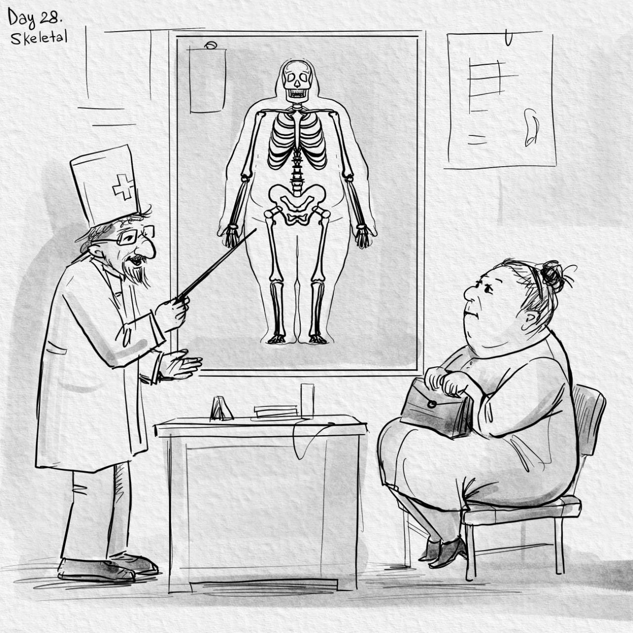 Inktober 2025 — Изображение №16 — Иллюстрация на Dprofile