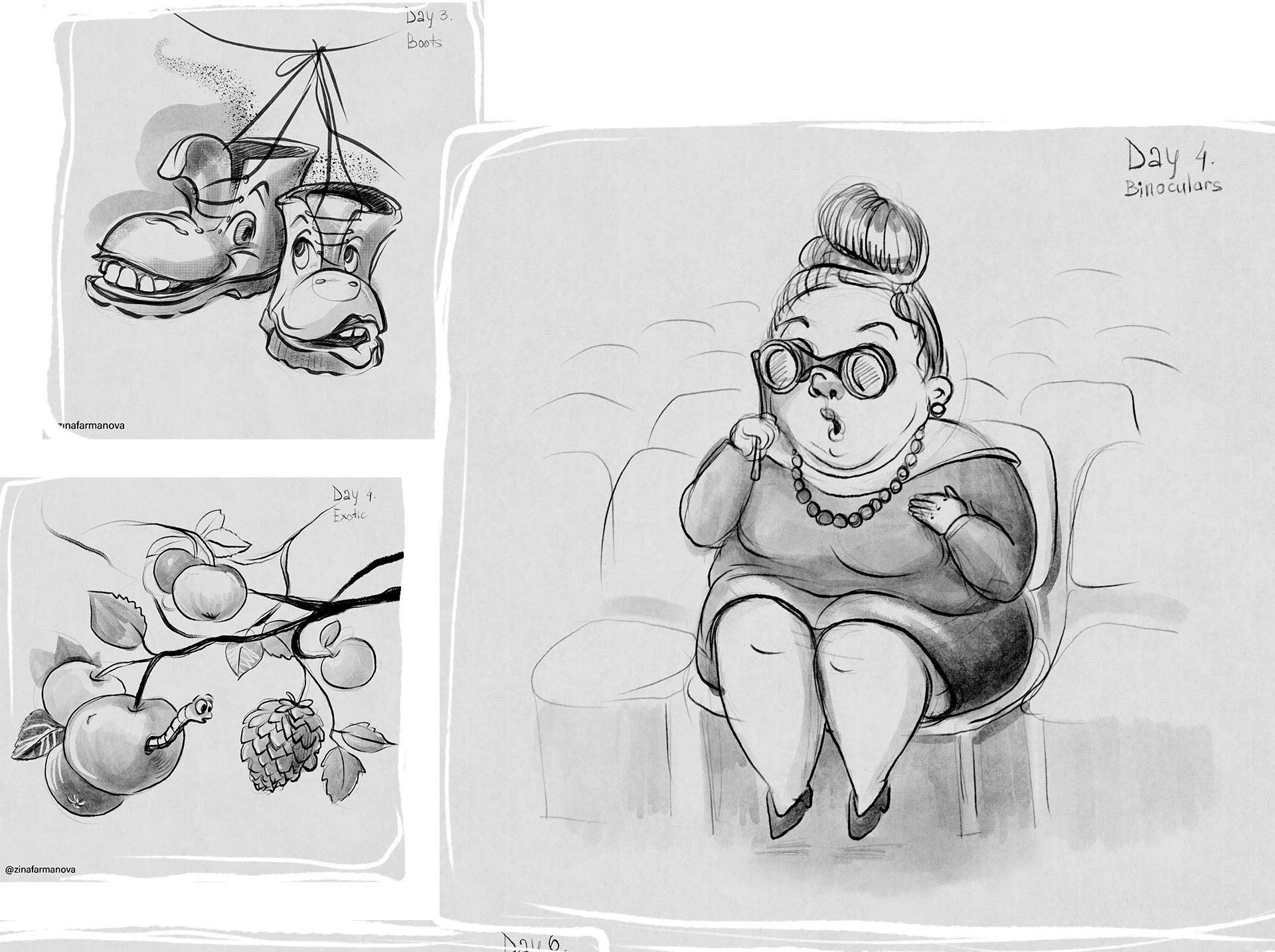 Инктобер2024 — Изображение №3 — Иллюстрация на Dprofile