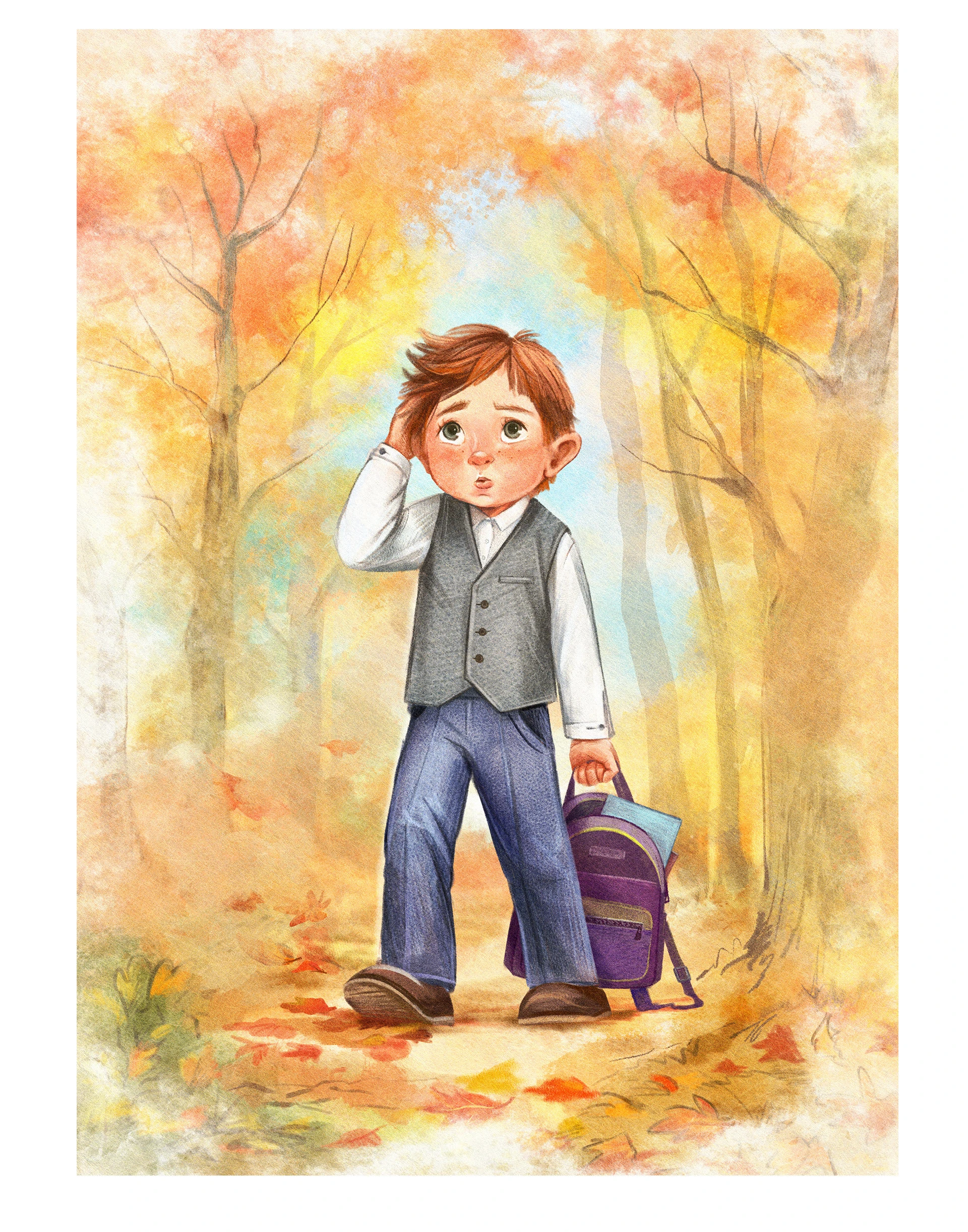 Иллюстрации к детской книге — Изображение №8 — Иллюстрация, Графика на Dprofile