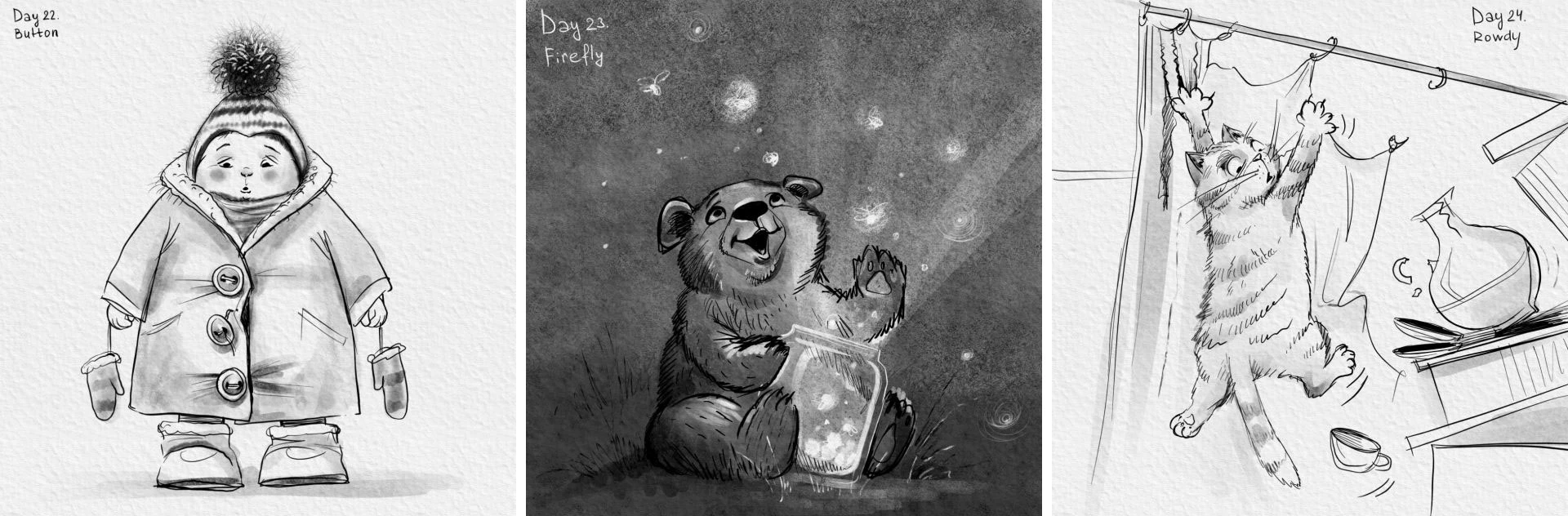 Inktober 2025 — Изображение №13 — Иллюстрация на Dprofile