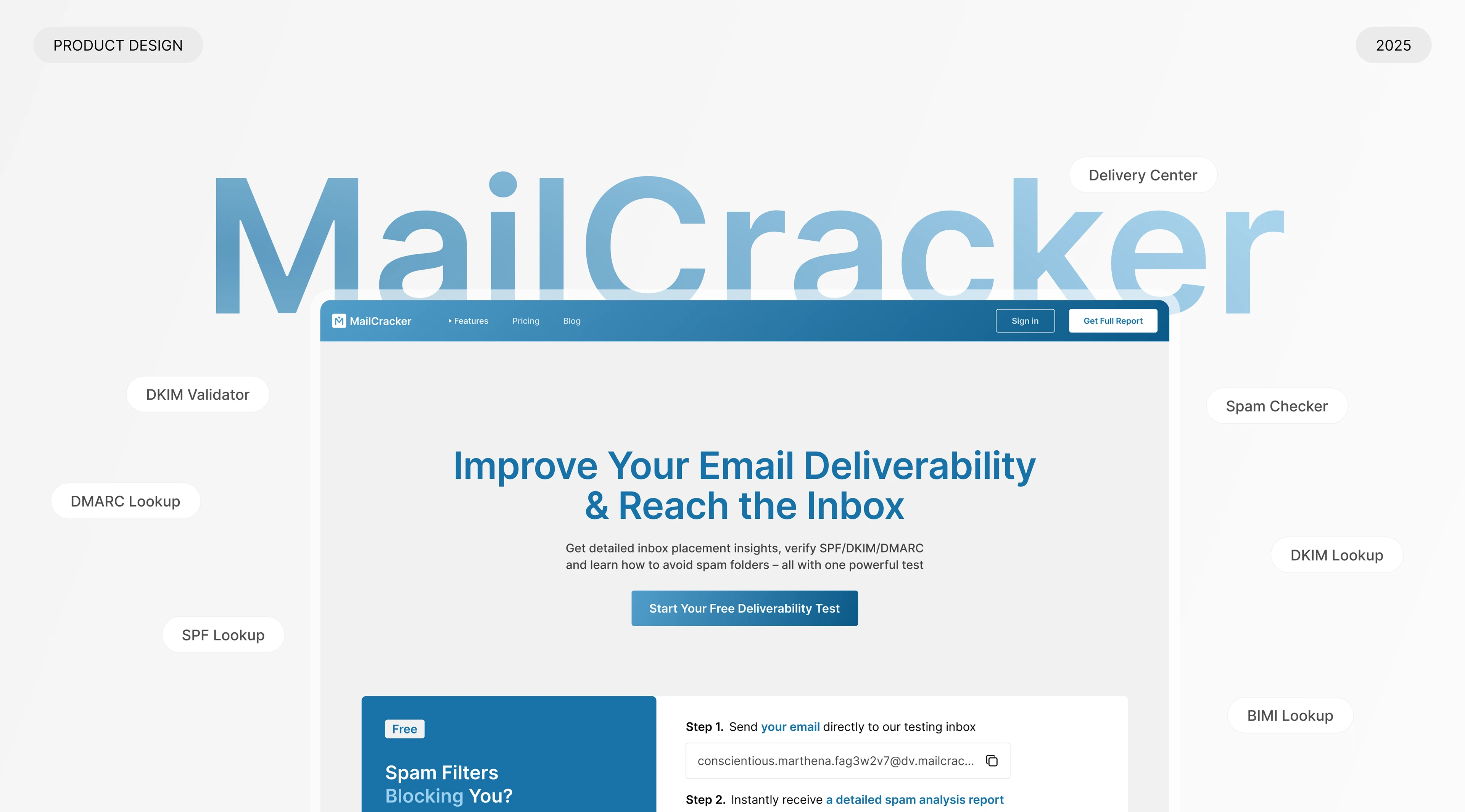 MailCracker – Product design — Изображение №1 — Интерфейсы на Dprofile