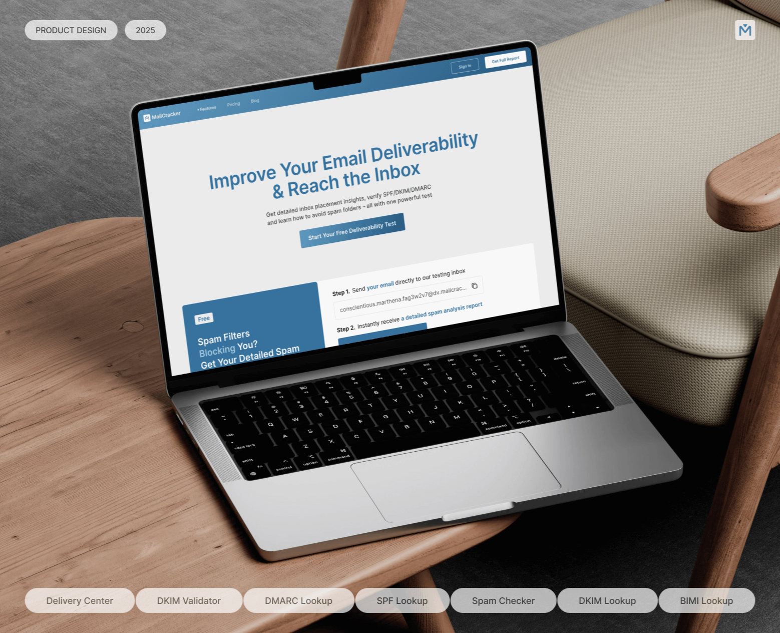 MailCracker – Product design на Dprofile