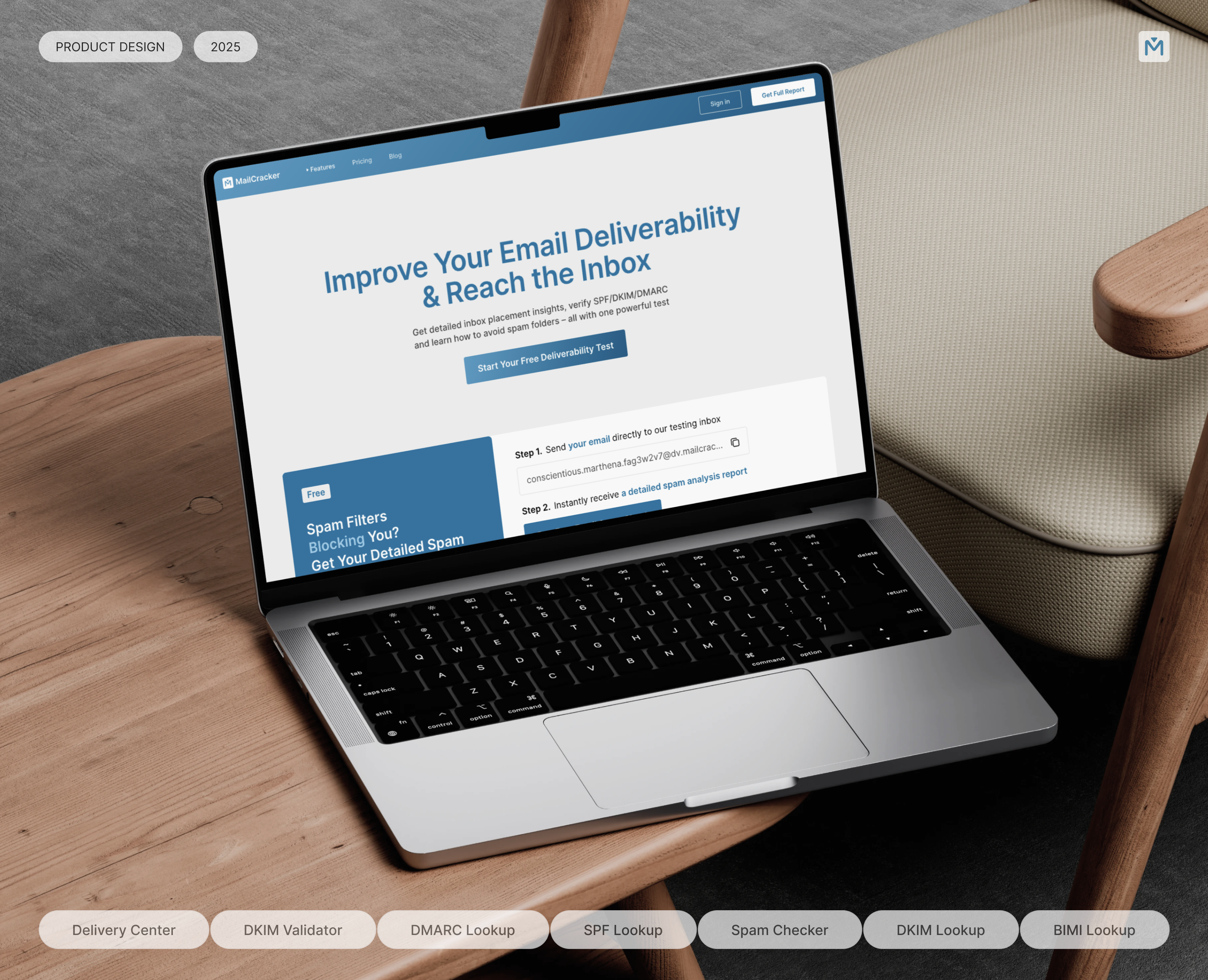 MailCracker – Product design — Интерфейсы на Dprofile