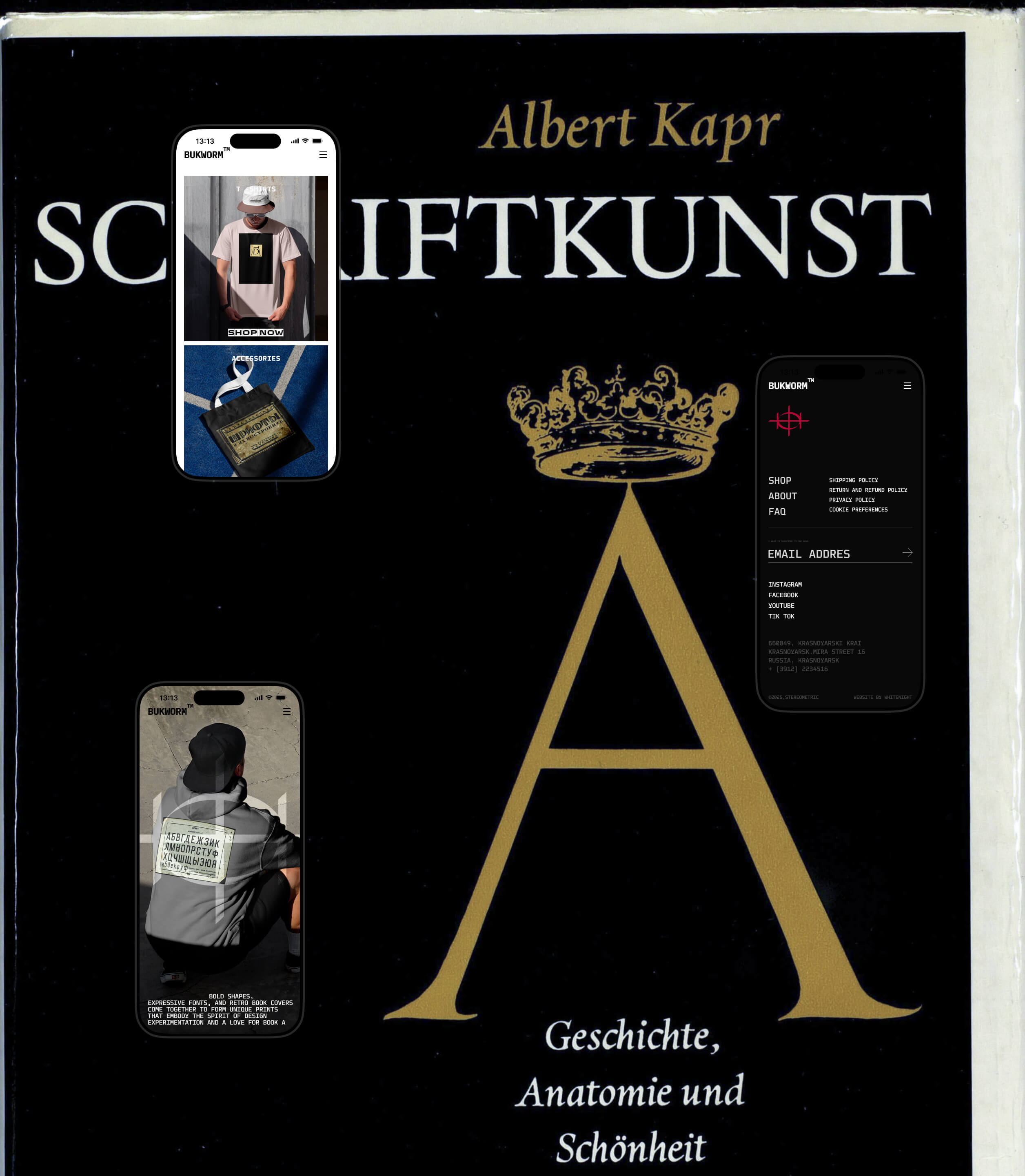 BUKWORM ⎜T-shirt online store — Изображение №13 — Интерфейсы на Dprofile