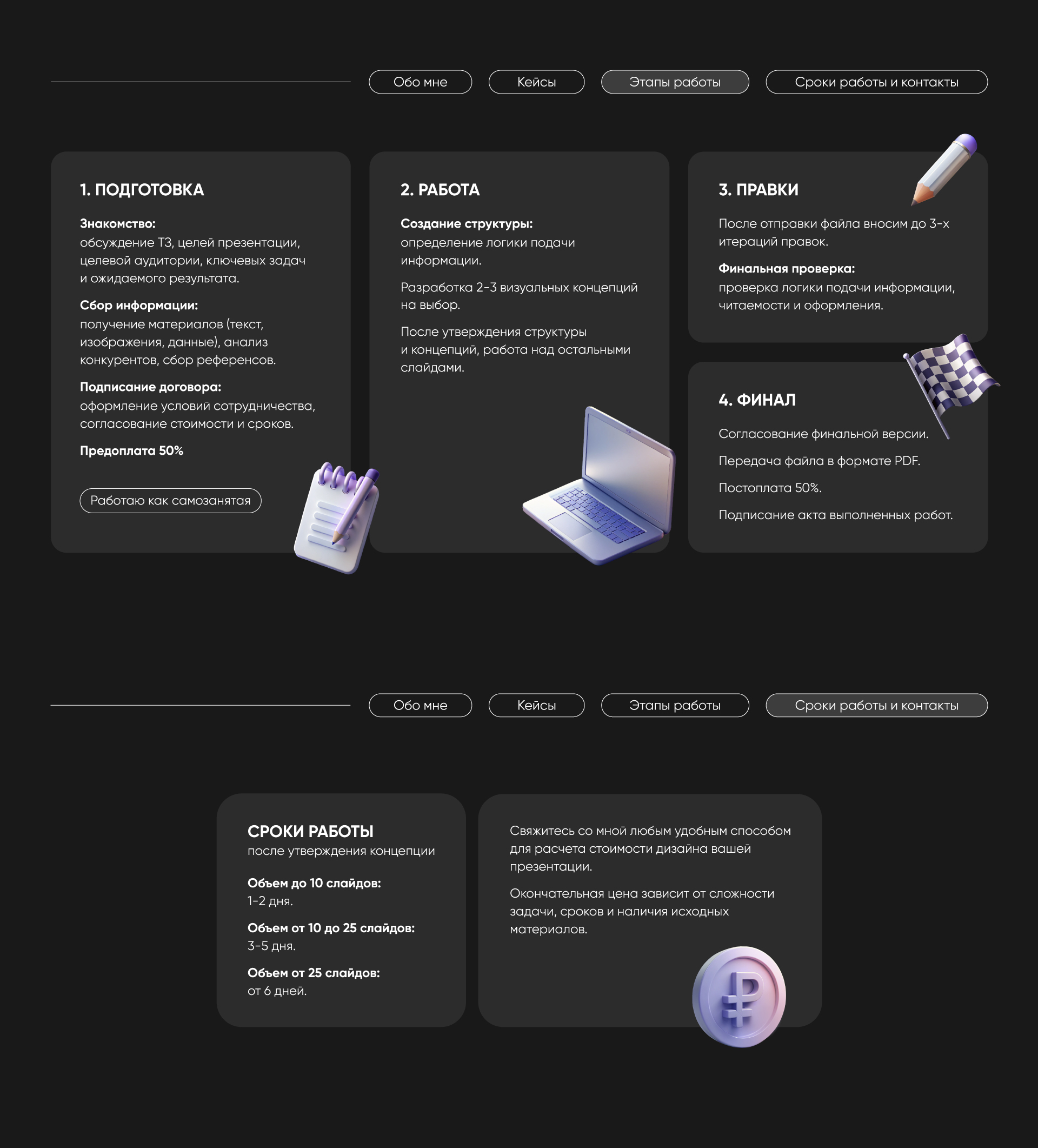 Дизайн презентаций / Коммерческое предложение — Изображение №3 — Маркетинг на Dprofile