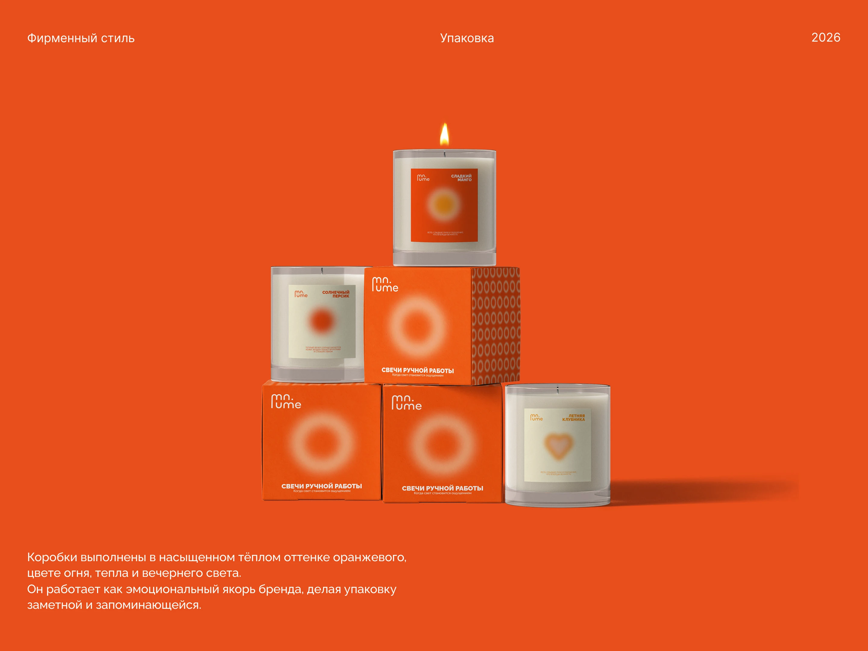 Фирменный стиль / Логотип / Упаковка для бренда свечей — Изображение №10 — Брендинг на Dprofile
