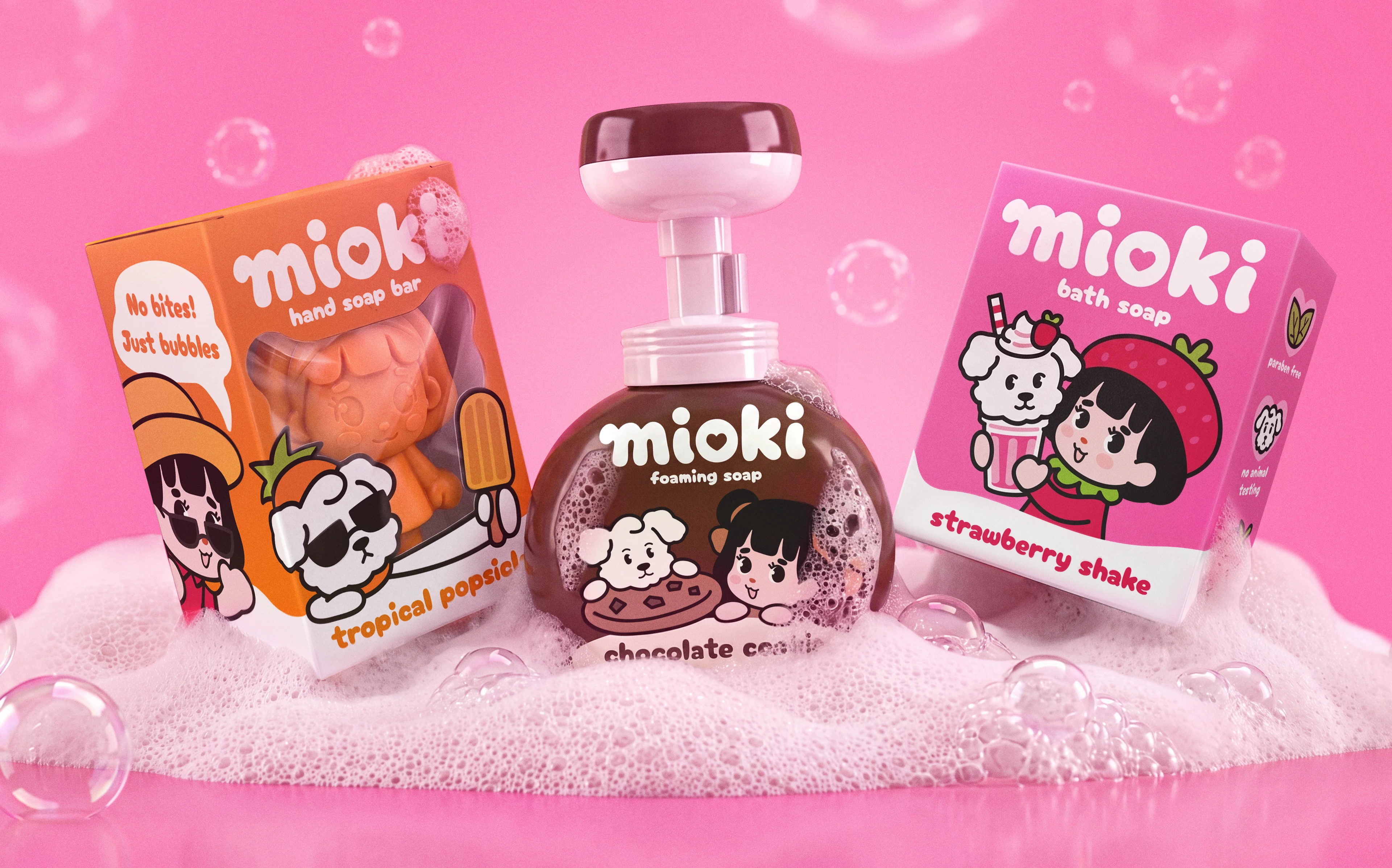 Mioki ✦ Дизайн упаковки мыла — Изображение №1 — Брендинг на Dprofile