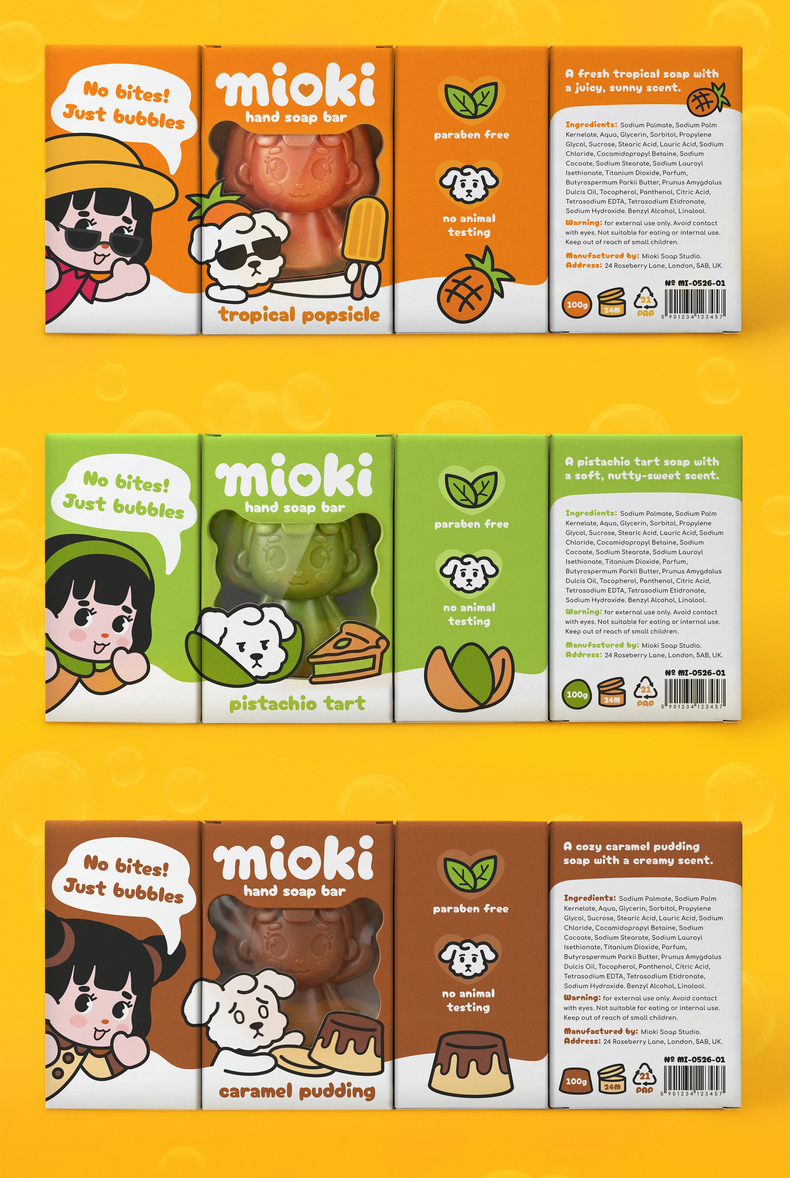 Mioki ✦ Дизайн упаковки мыла — Изображение №12 — Брендинг на Dprofile