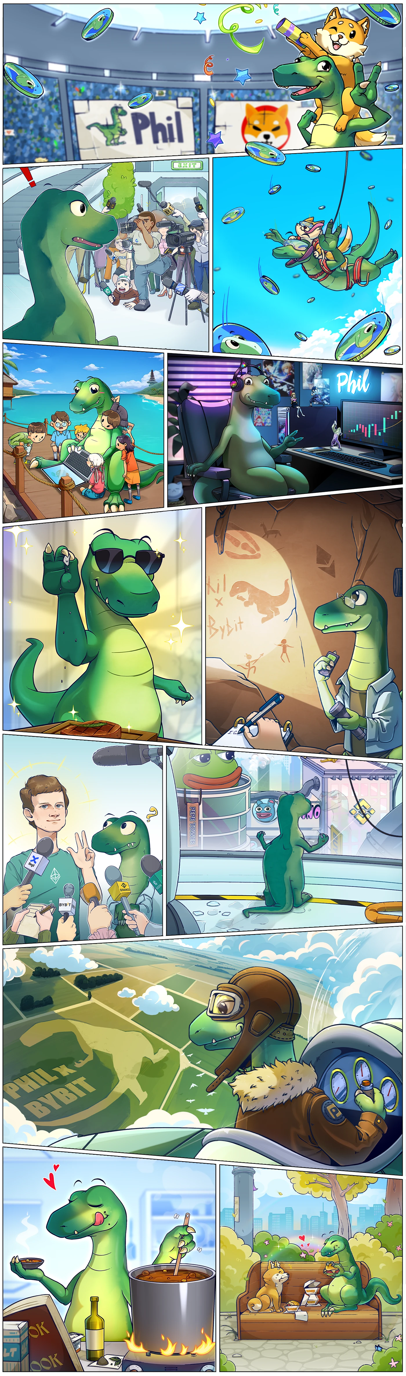 Фил — мемокоин о благотворительности — Изображение №1 — Иллюстрация на Dprofile