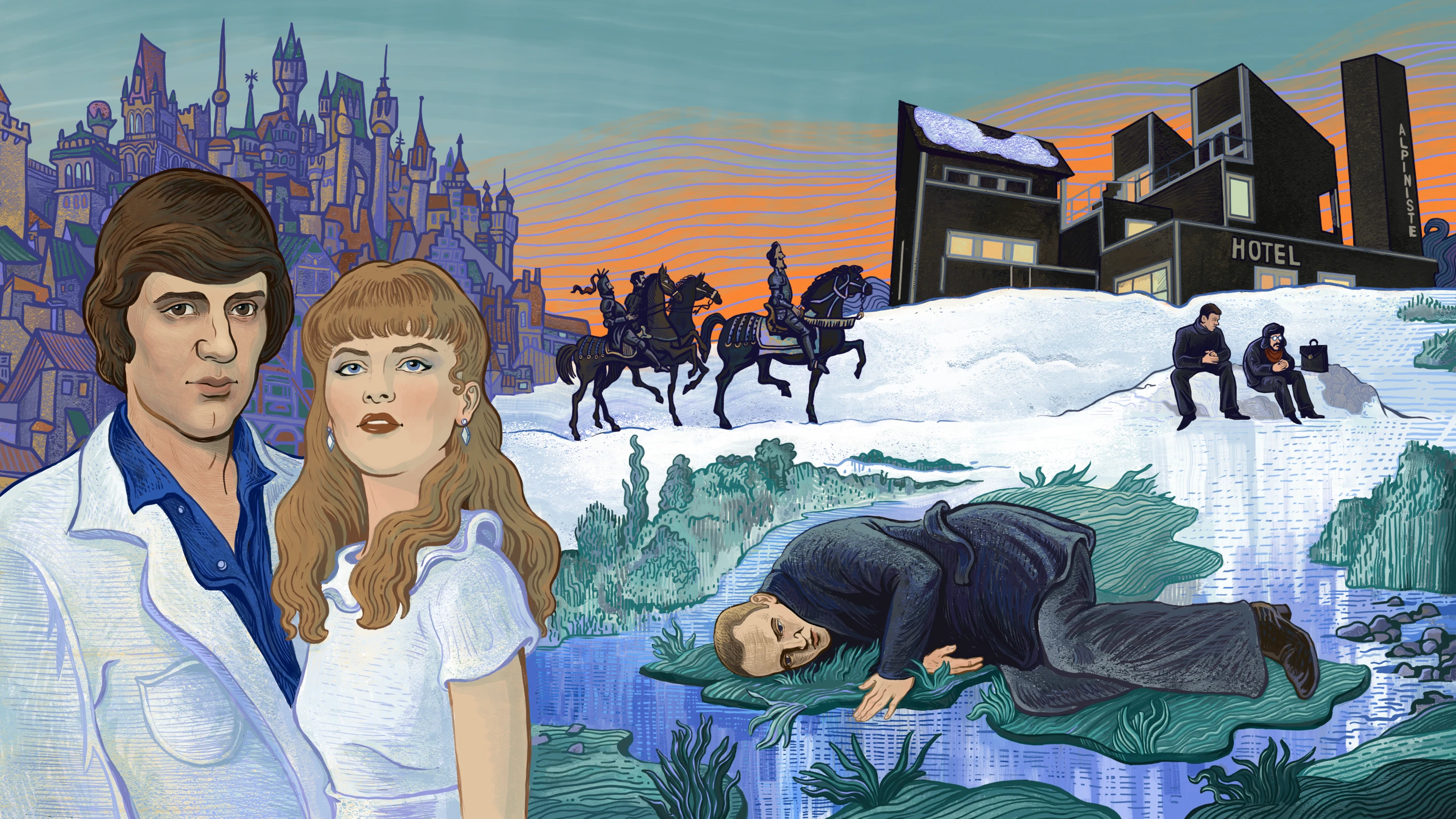 Различные иллюстрации 2025/часть1 — Изображение №12 — Иллюстрация, Графика на Dprofile