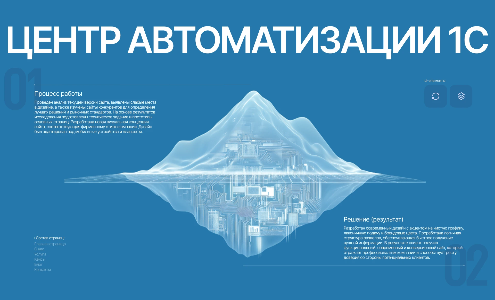 AUTOMATION CENTER | CORPORATE — Изображение №8 — Интерфейсы на Dprofile