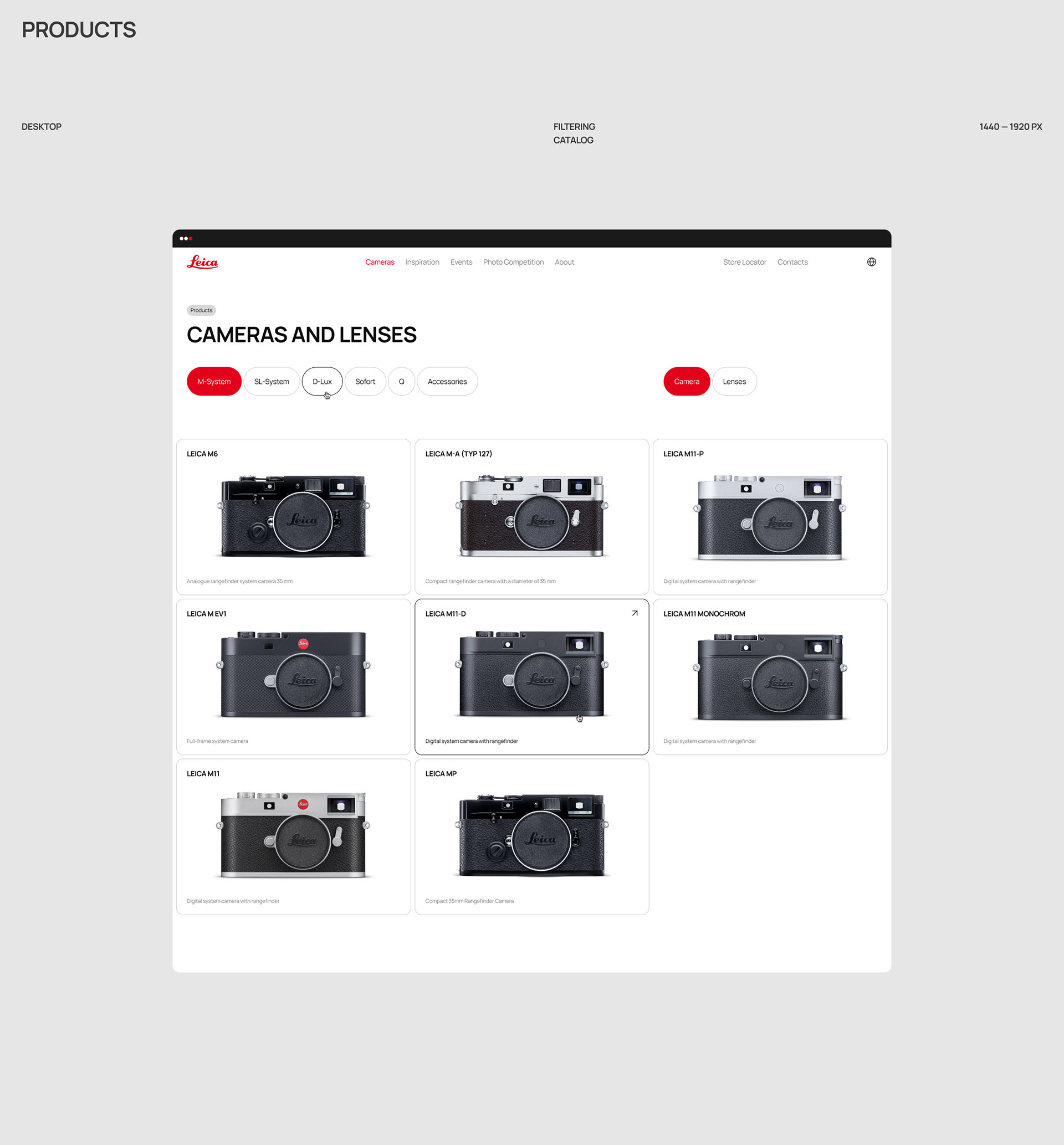 Leica — Изображение №11 — Интерфейсы на Dprofile