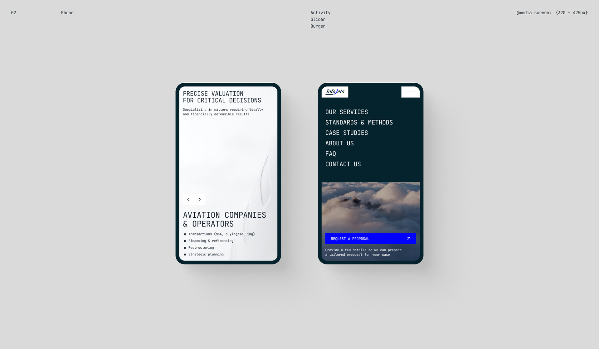 InfoJets — Изображение №4 — Интерфейсы на Dprofile