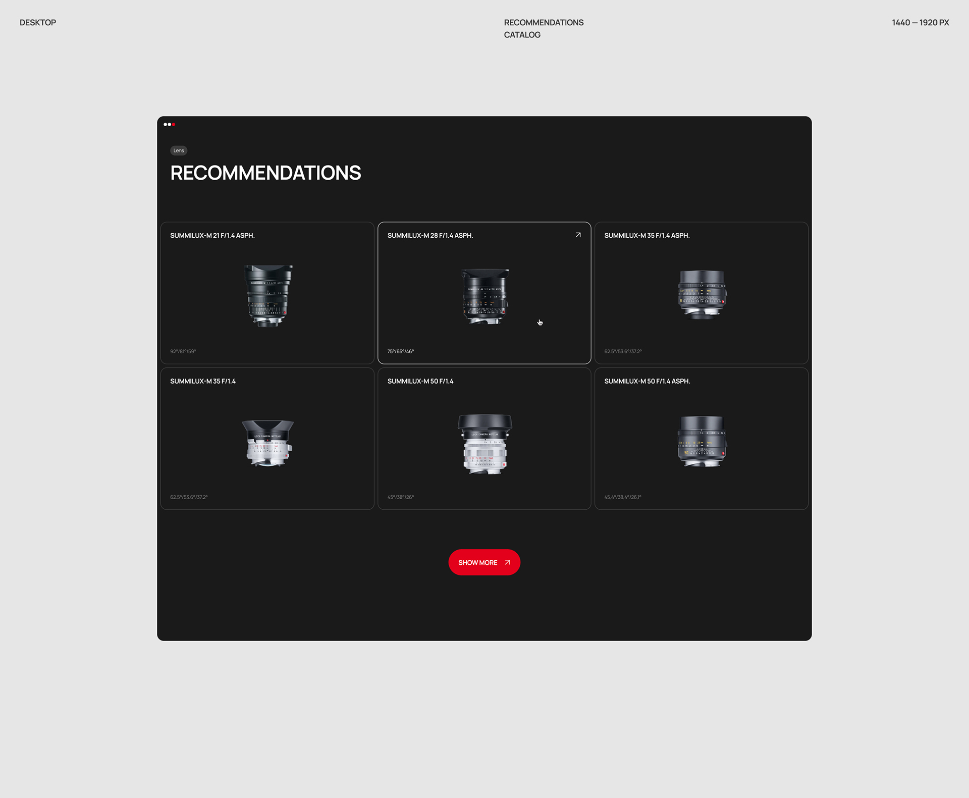 Leica — Изображение №12 — Интерфейсы на Dprofile