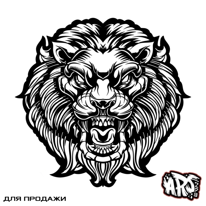 Реплика - лев — Изображение №1 — Иллюстрация, Графика на Dprofile