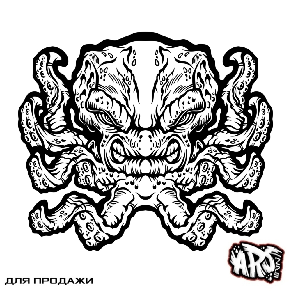 Реплика - осьминог — Изображение №1 — Иллюстрация, Графика на Dprofile