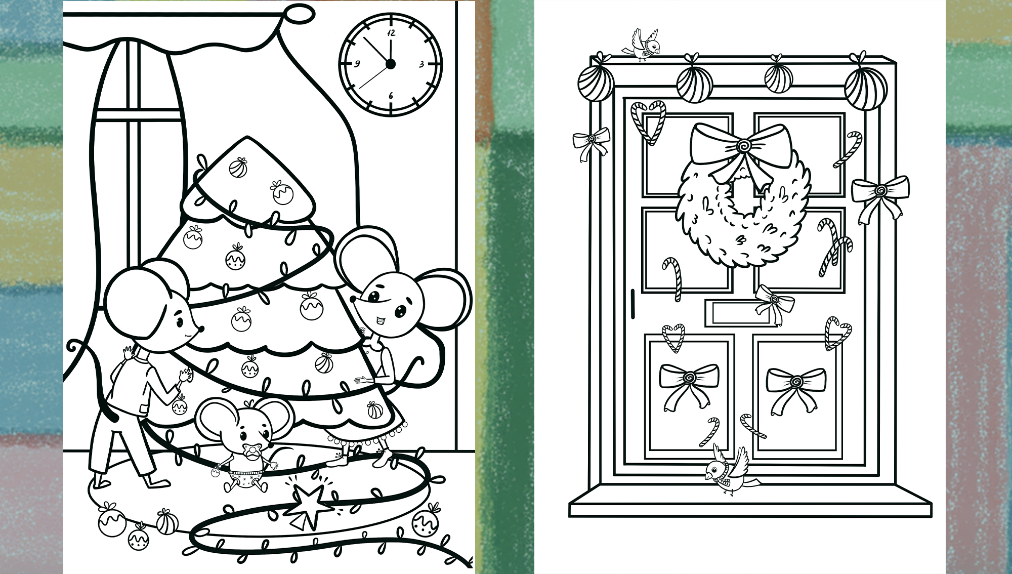 Новогодняя раскраска — Изображение №7 — Иллюстрация, Графика на Dprofile