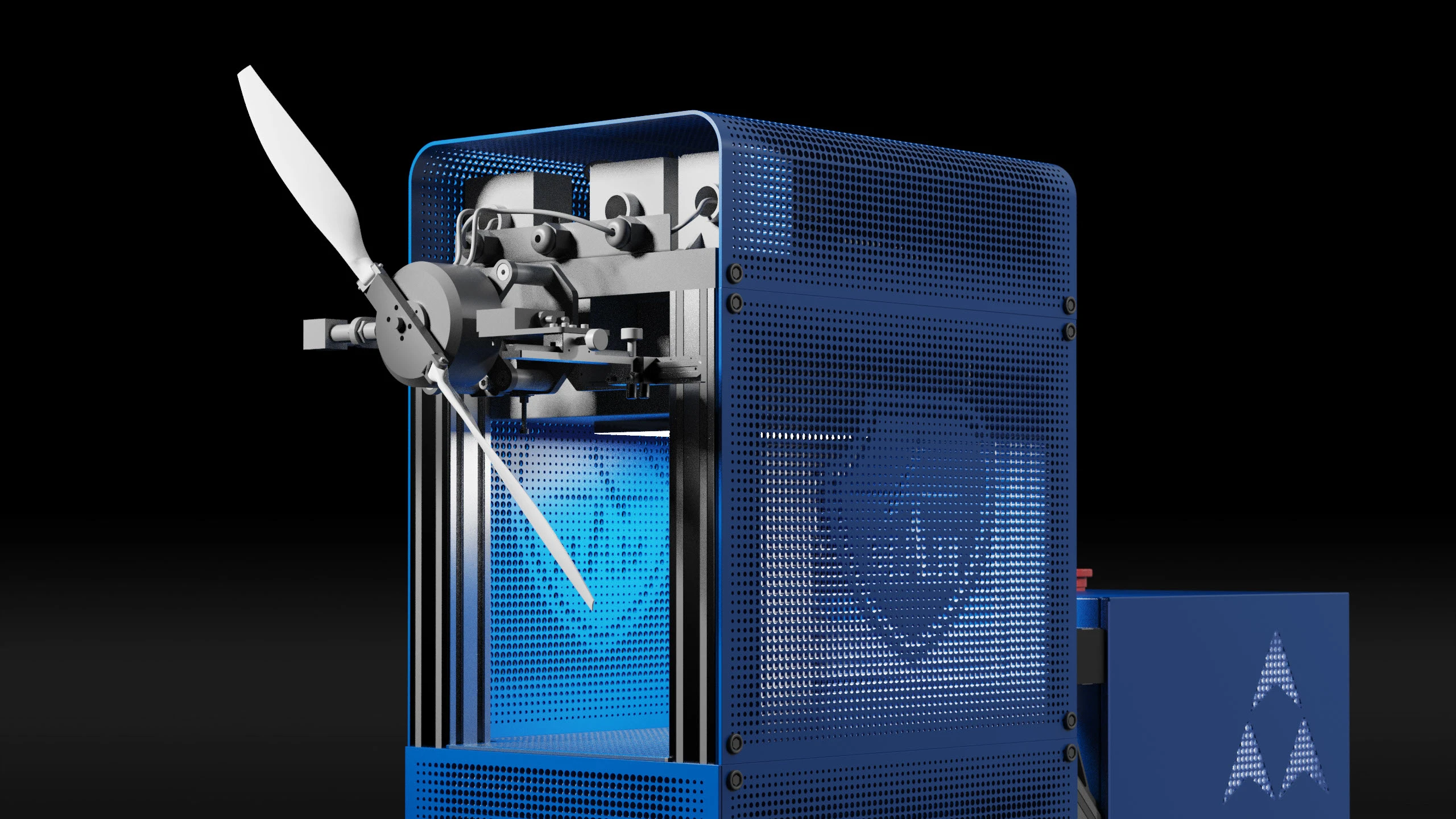 МАИ стенд для испытаний винтомоторной группы — Изображение №10 — Промдизайн на Dprofile