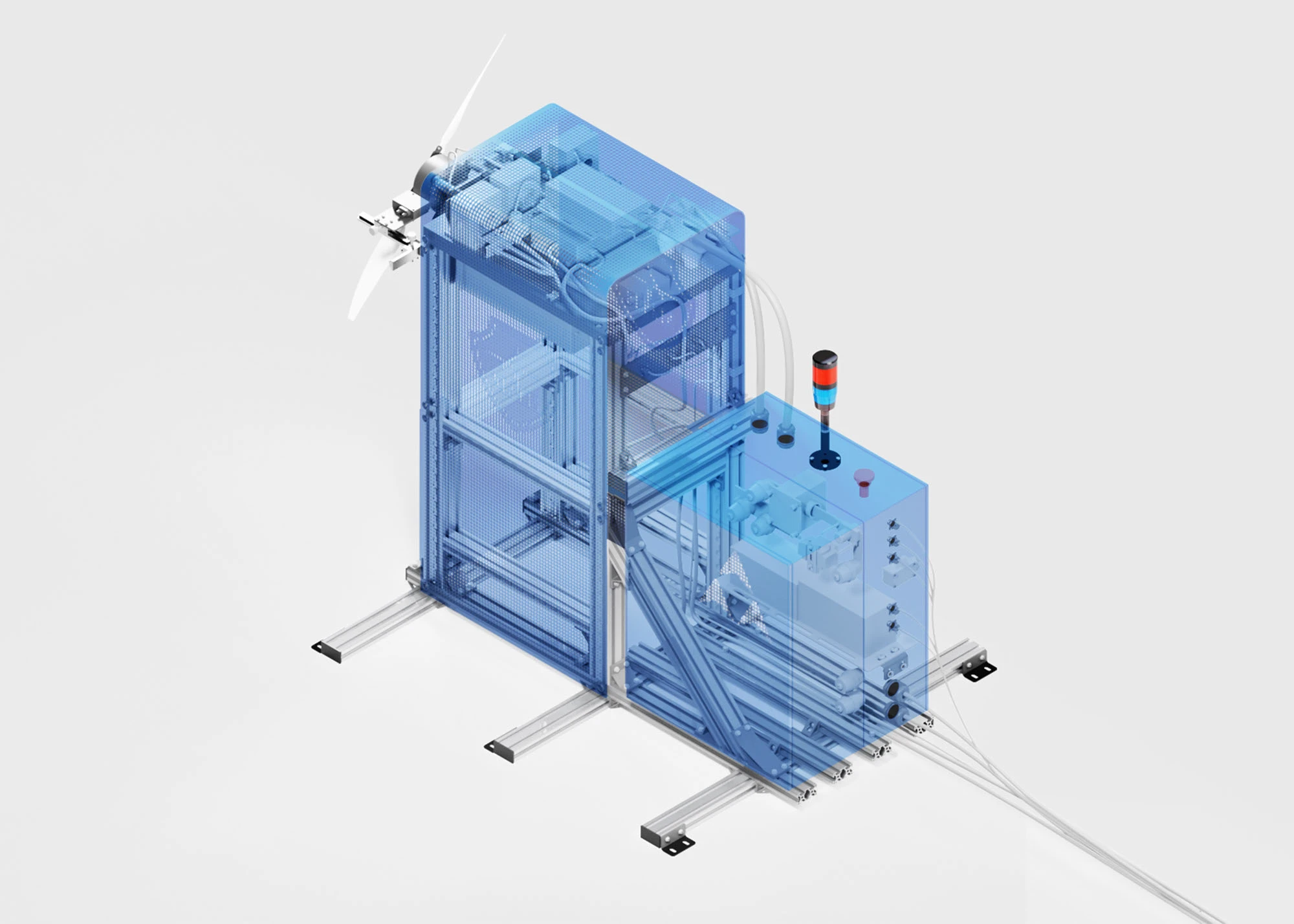 МАИ стенд для испытаний винтомоторной группы — Изображение №6 — Промдизайн на Dprofile