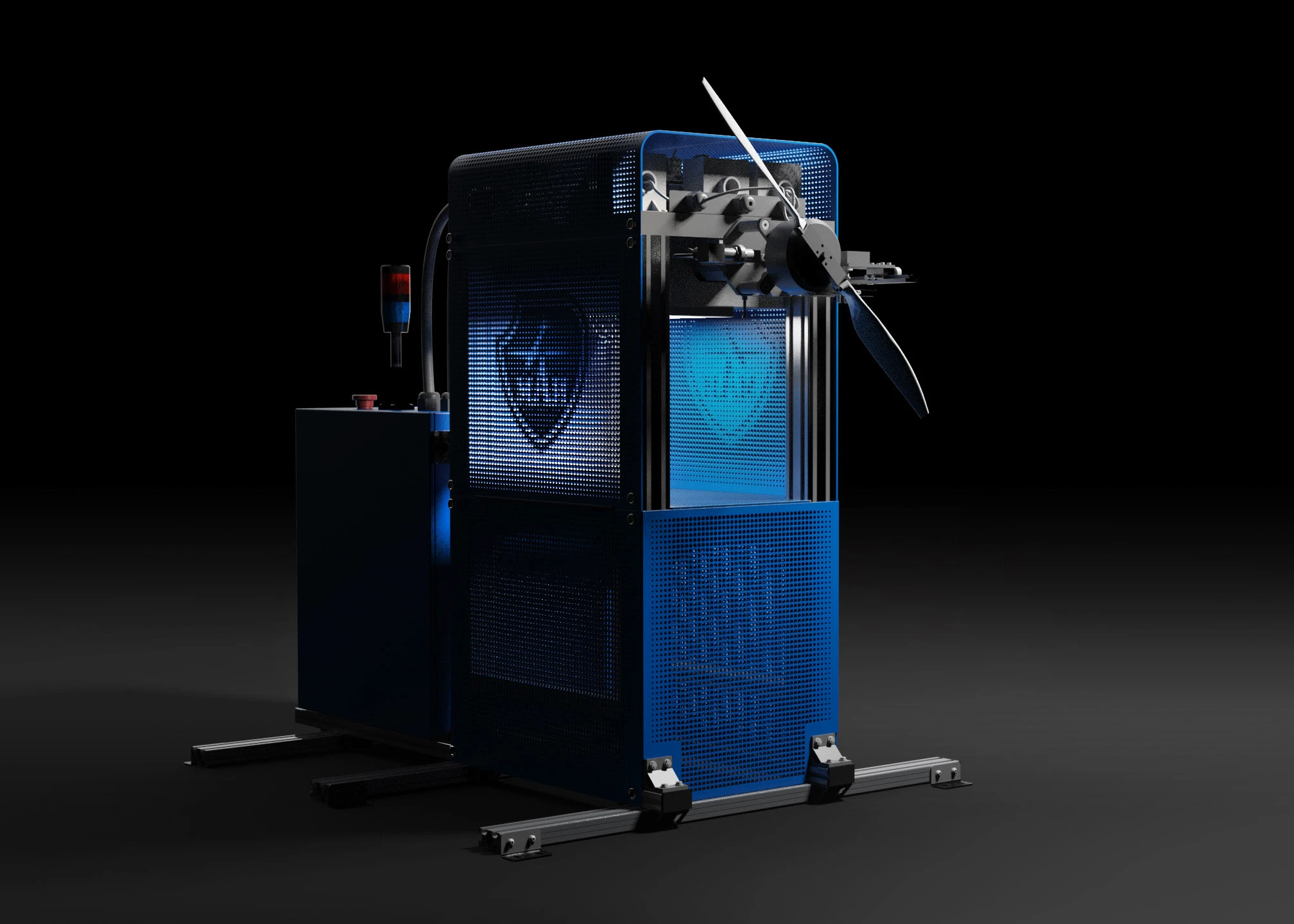 МАИ стенд для испытаний винтомоторной группы — Изображение №8 — Промдизайн на Dprofile