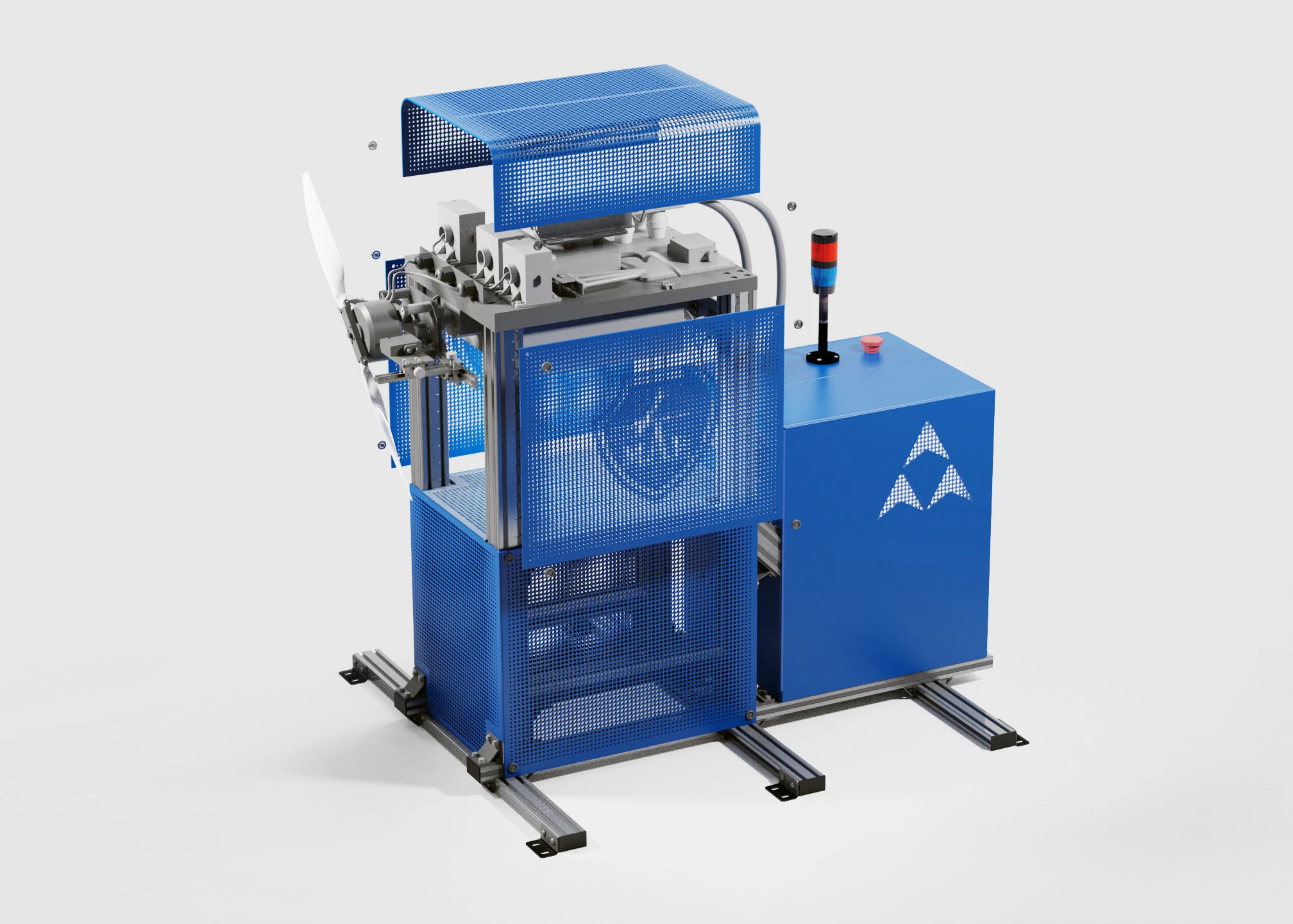 МАИ стенд для испытаний винтомоторной группы — Изображение №4 — Промдизайн на Dprofile