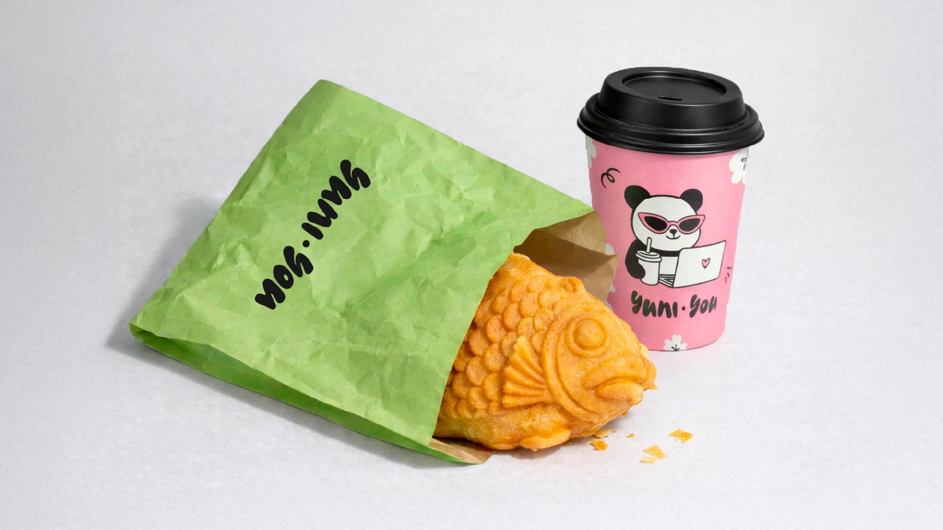 Нейминг и айдентика бабл-ти кофейни — Изображение №7 — Брендинг на Dprofile