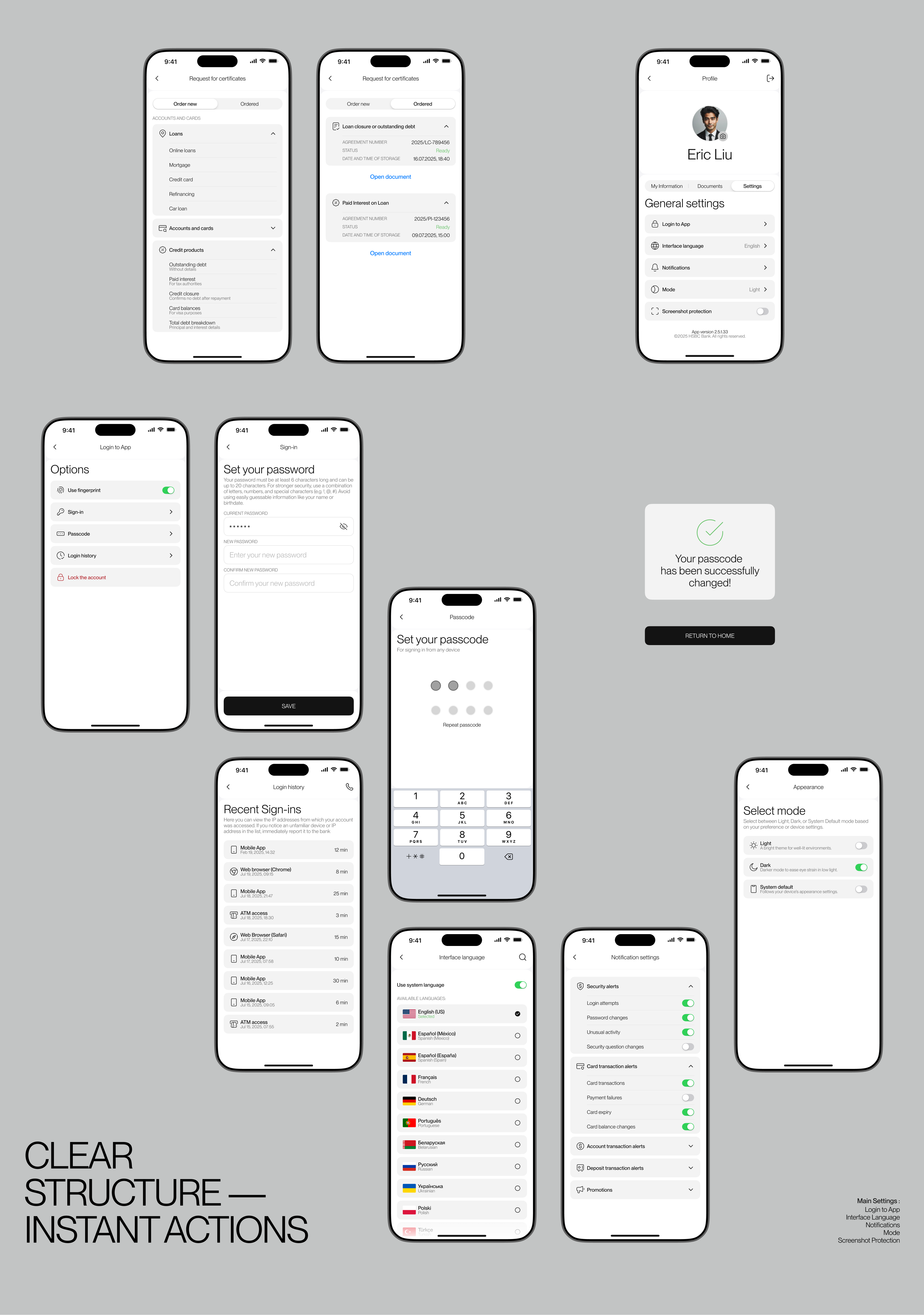 ICBC | Banking app — Изображение №21 — Интерфейсы на Dprofile
