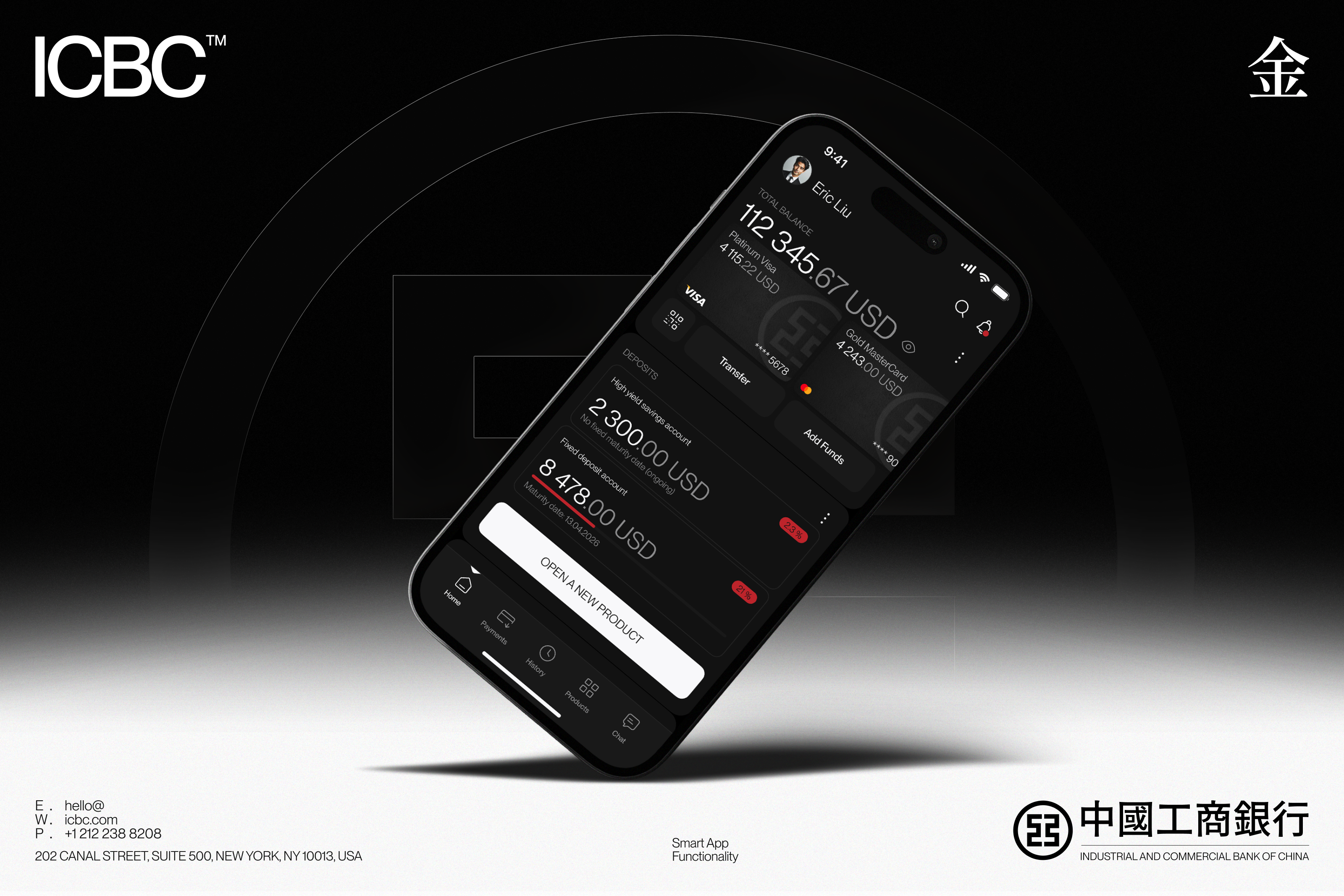 ICBC | Banking app — Изображение №13 — Интерфейсы на Dprofile