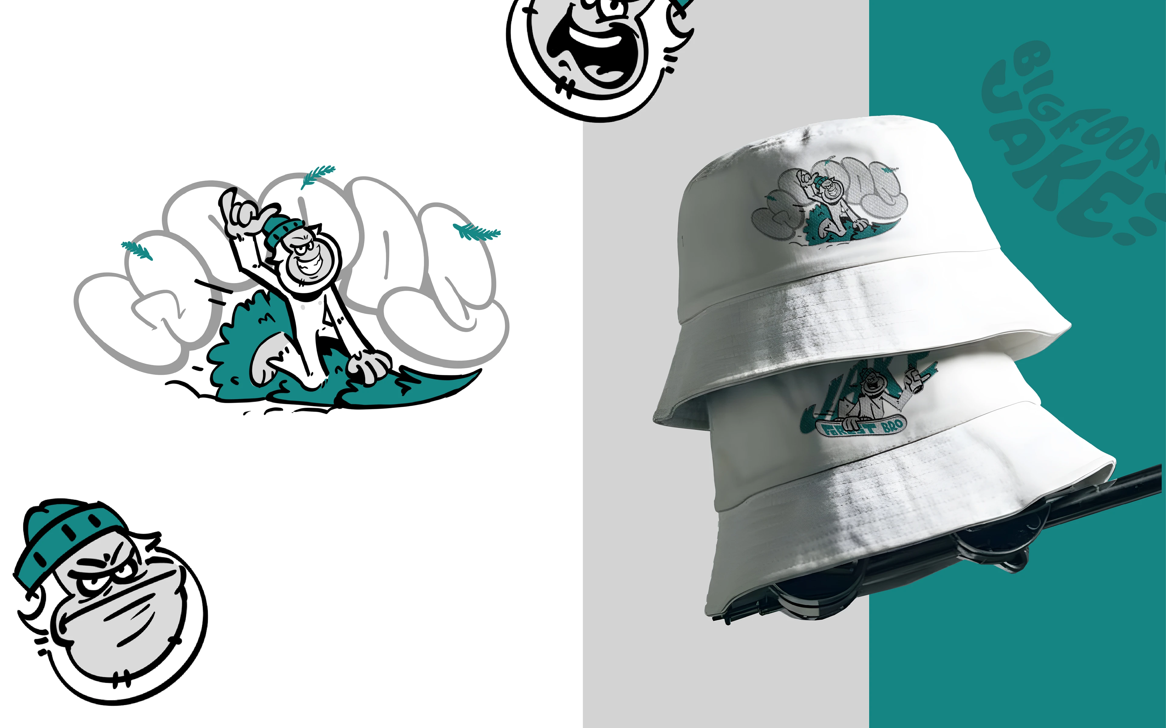 Бигфут Джейк — Изображение №11 — Брендинг, Иллюстрация на Dprofile