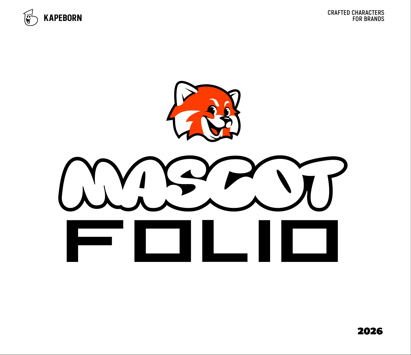 Mascot folio 2026 — Изображение №1 — Брендинг, Иллюстрация на Dprofile