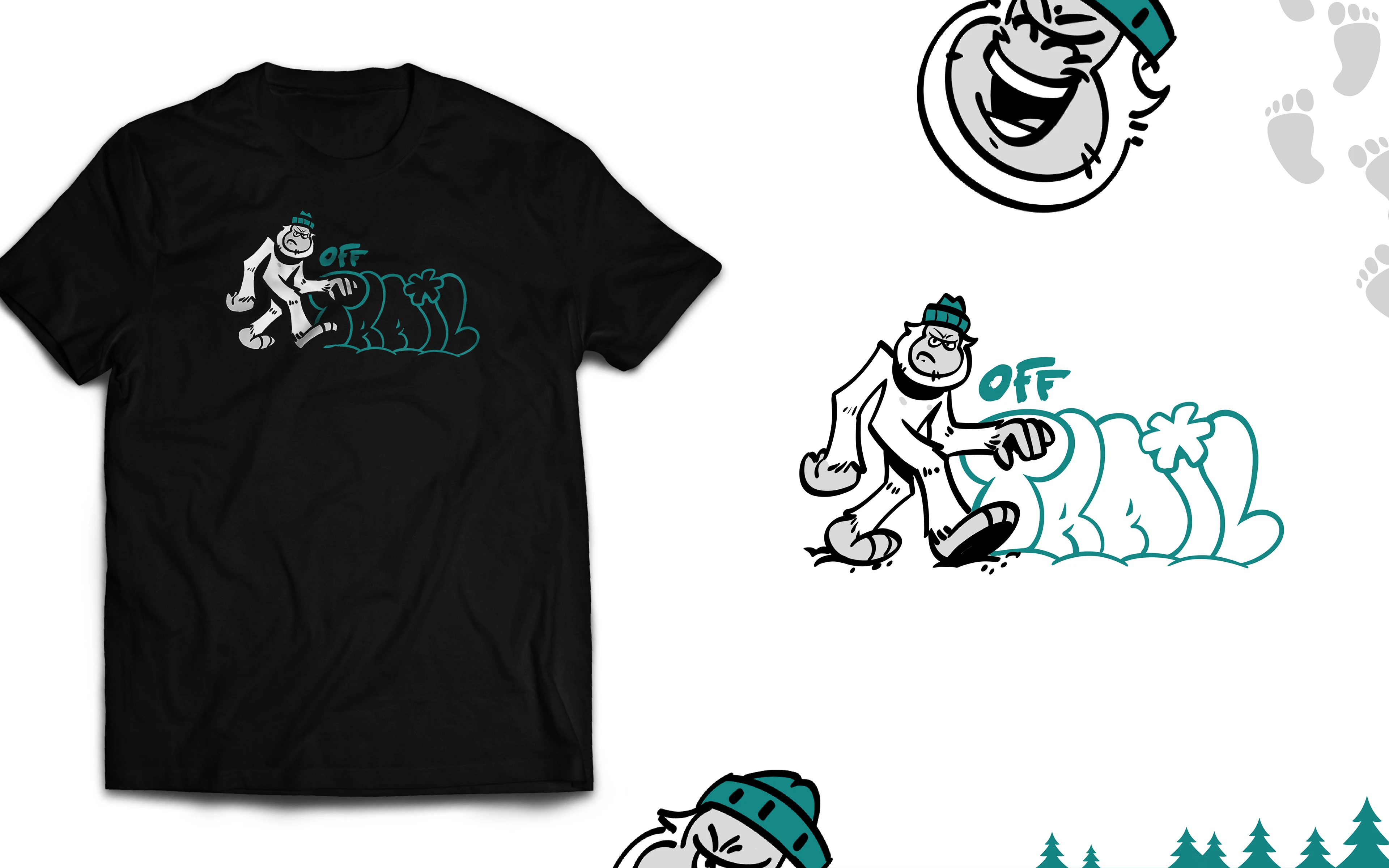 Бигфут Джейк — Изображение №10 — Брендинг, Иллюстрация на Dprofile