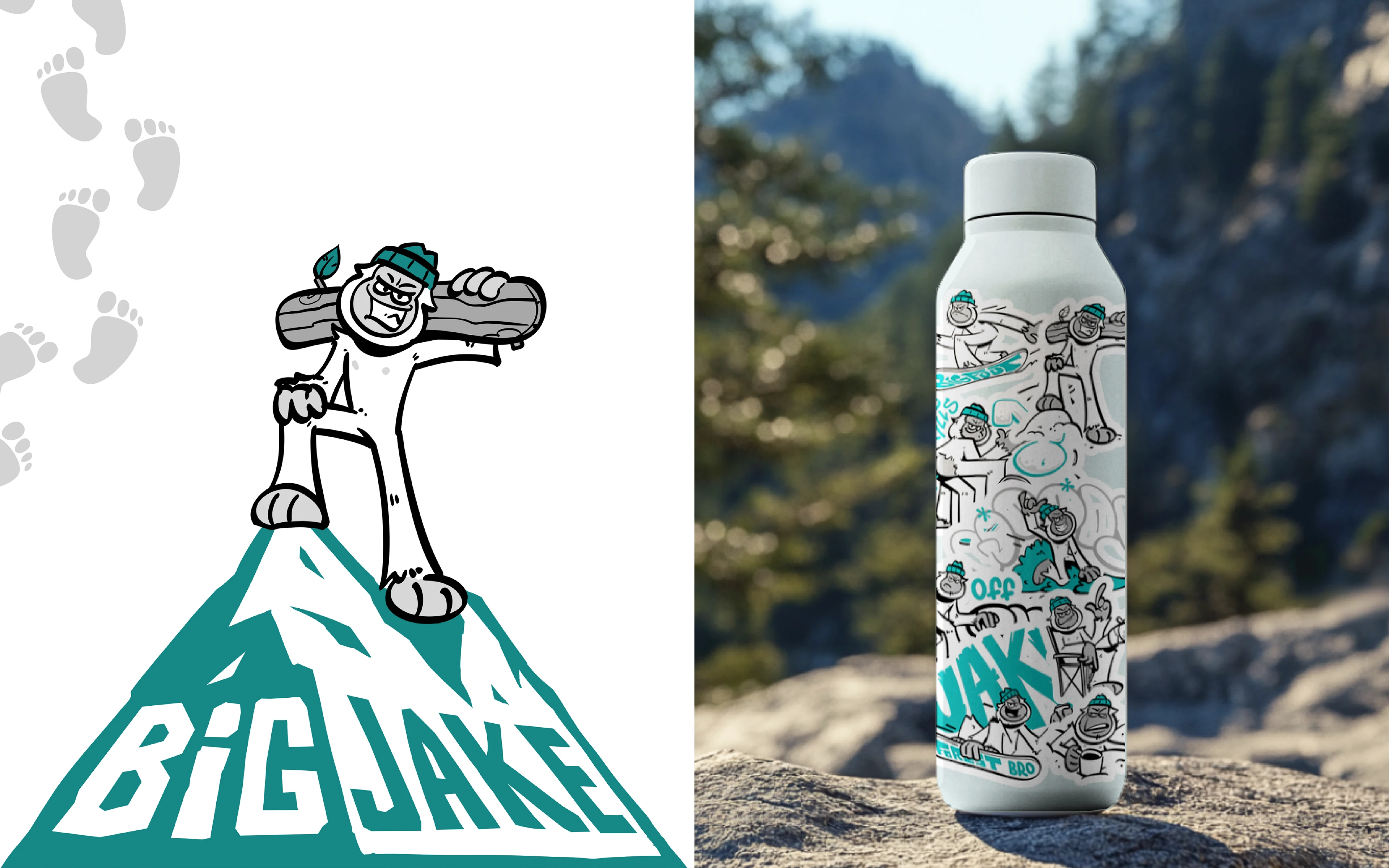 Бигфут Джейк — Изображение №13 — Брендинг, Иллюстрация на Dprofile