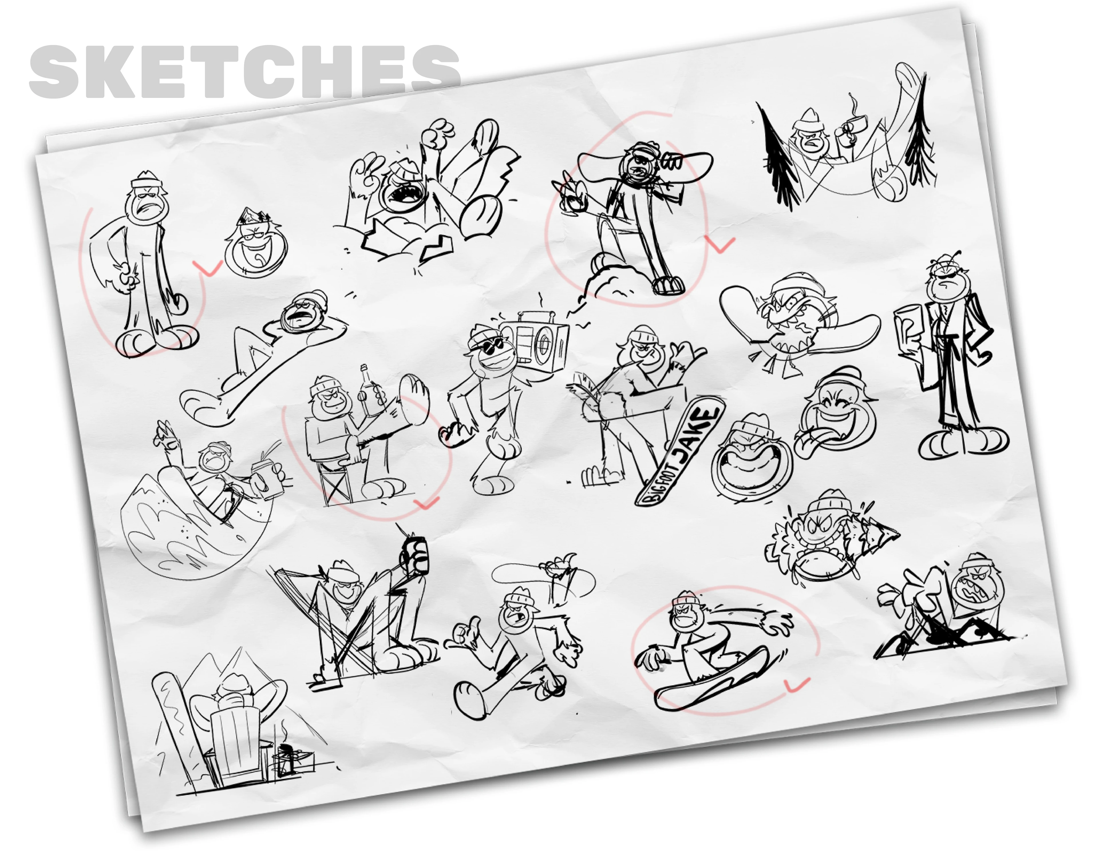 Бигфут Джейк — Изображение №5 — Брендинг, Иллюстрация на Dprofile