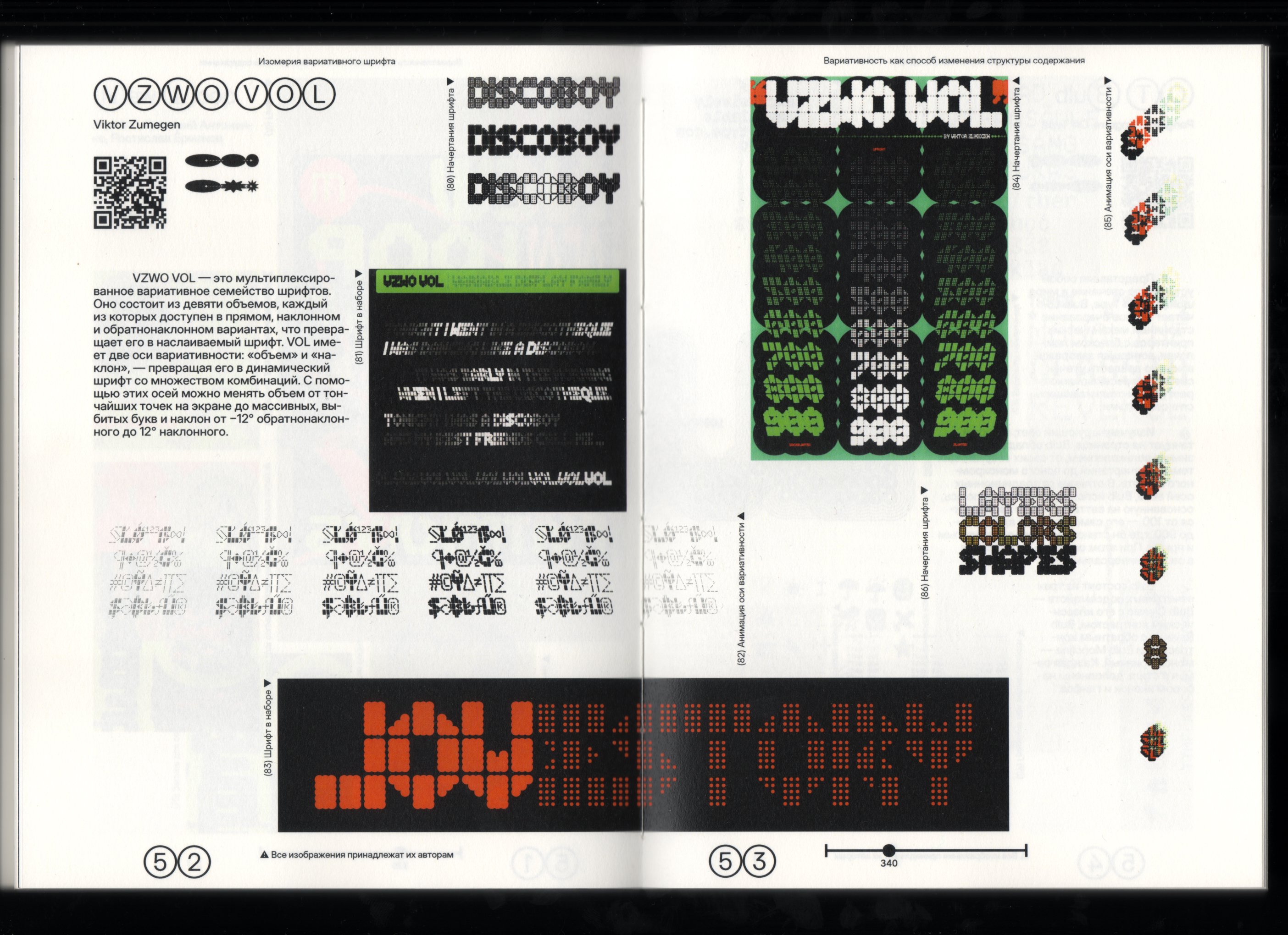 Визуальное исследование "Изомерия вариативного шрифта" — Изображение №26 — Графика на Dprofile