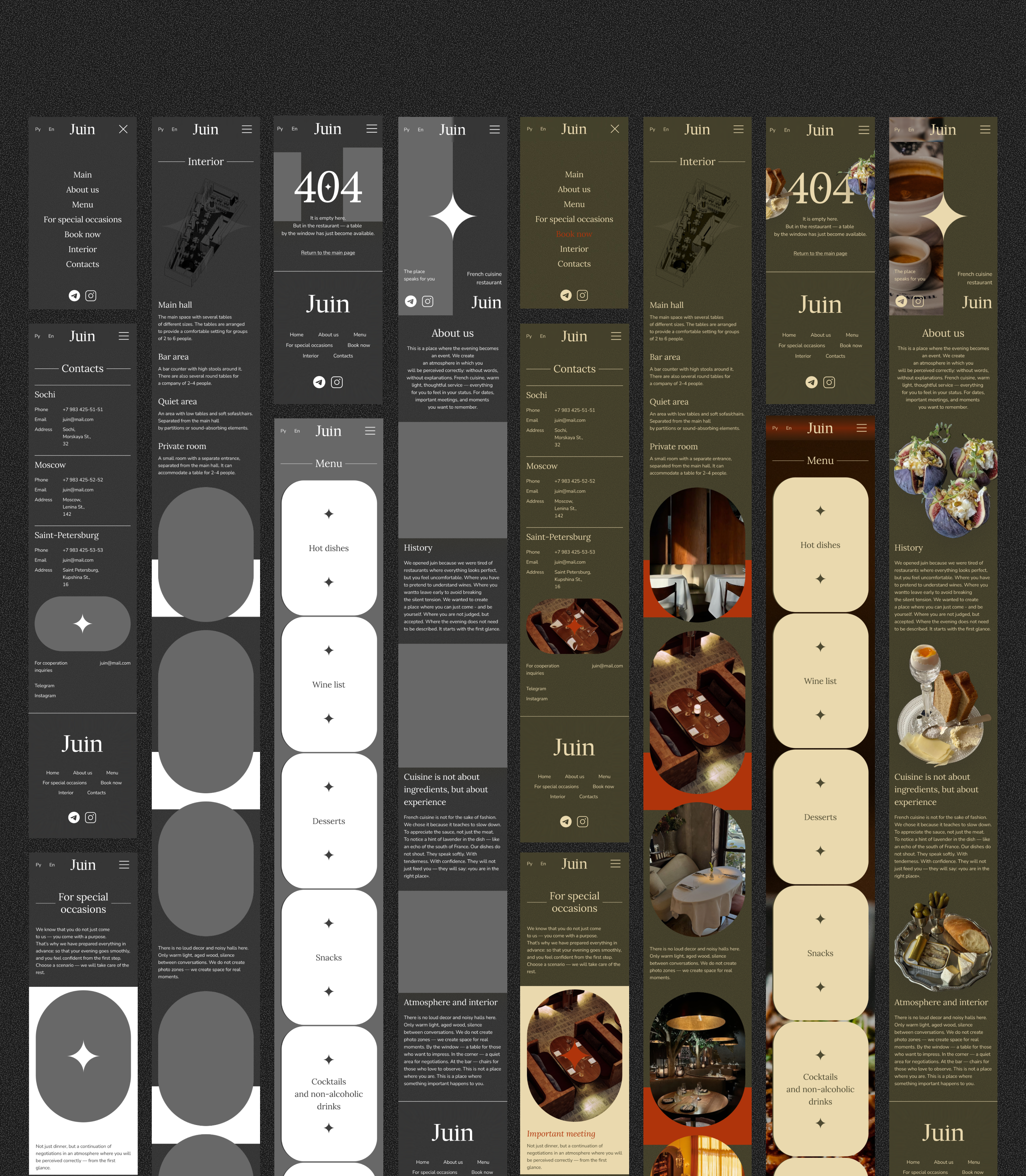 Juin — Изображение №13 — Интерфейсы, Брендинг на Dprofile