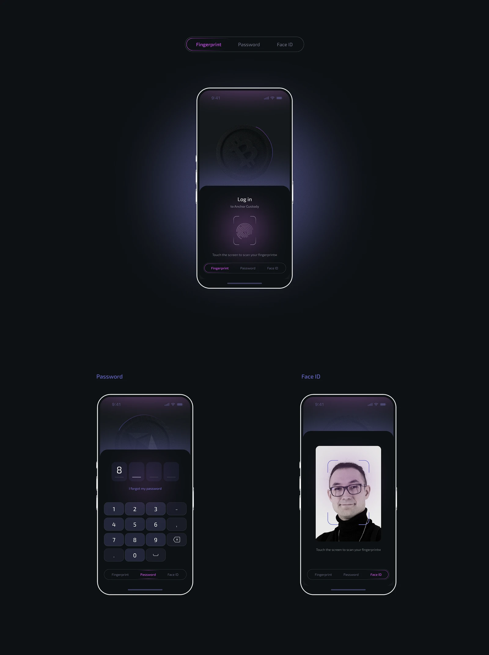 CoreKeep wallet, UX/UI — Изображение №5 — Интерфейсы на Dprofile