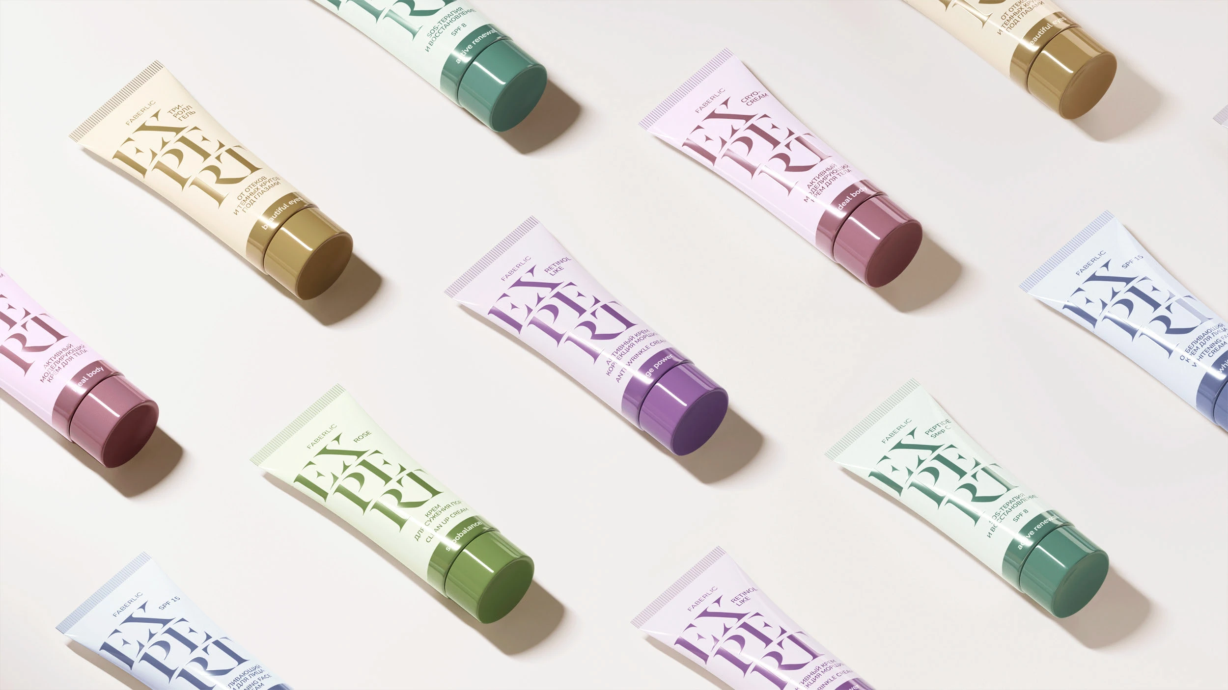 EXPERT. Упаковка линейки омолаживающей косметики — Изображение №3 — Брендинг на Dprofile
