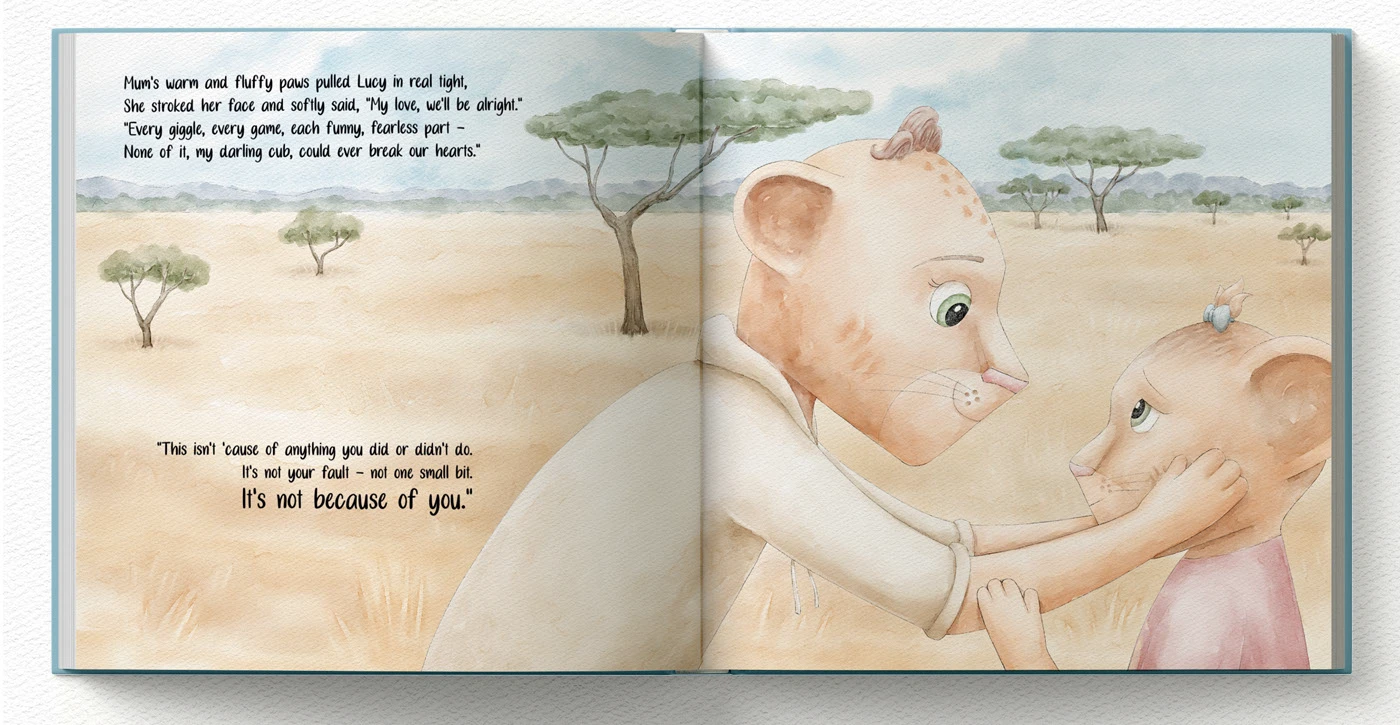 Иллюстрации для детской книги "It's not because of me" — Изображение №16 — Иллюстрация на Dprofile